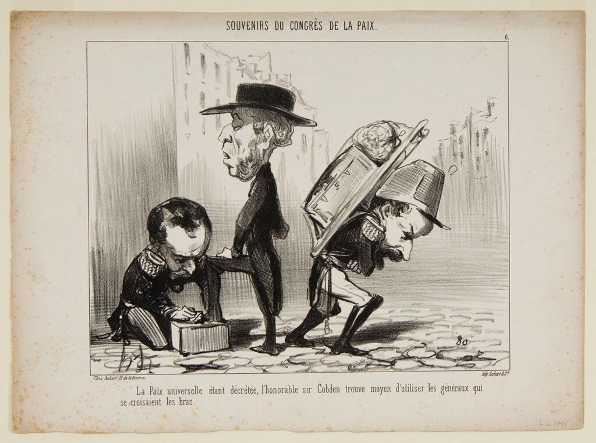 Universal Peace Having Been Decreed... by Honoré Daumier