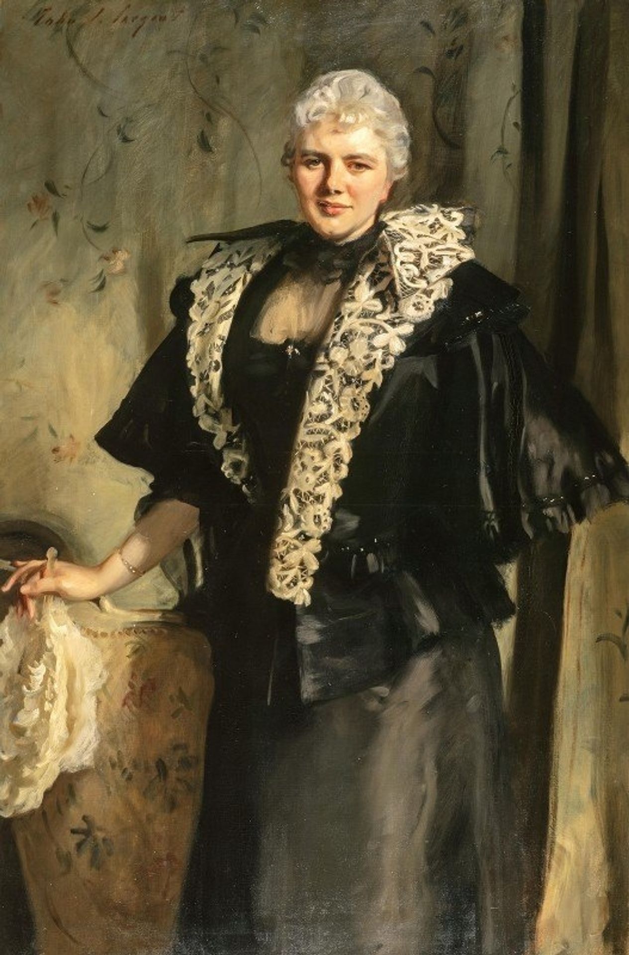 Constance Wynne-Roberts, Mrs Ernest Hills Of Redleaf by John Singer Sargent