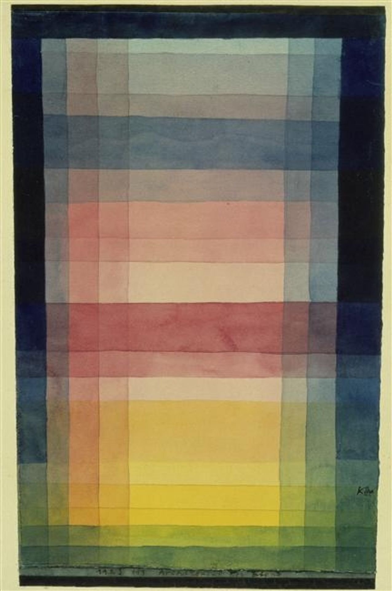 Architecture of the Plain by Paul Klee