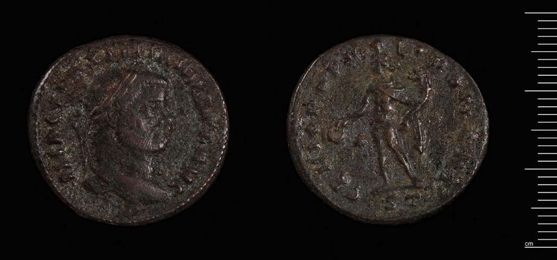 Follis of Maximian I, Ticinum by Maximianus I Herculius
