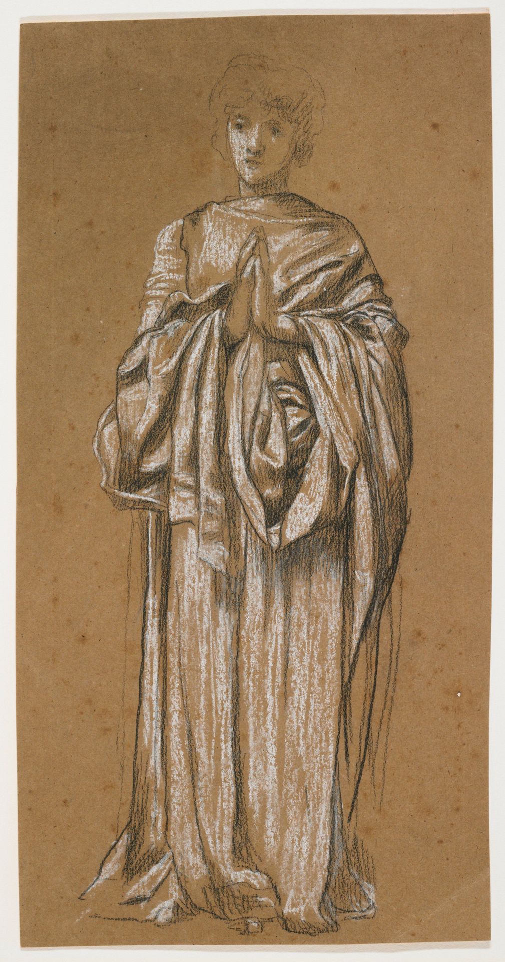 Standing Draped Figure by Edward Burne-Jones