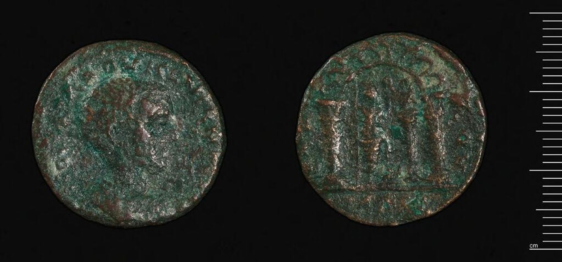 Coin of Byblos under Diadumenian by Diadumenian