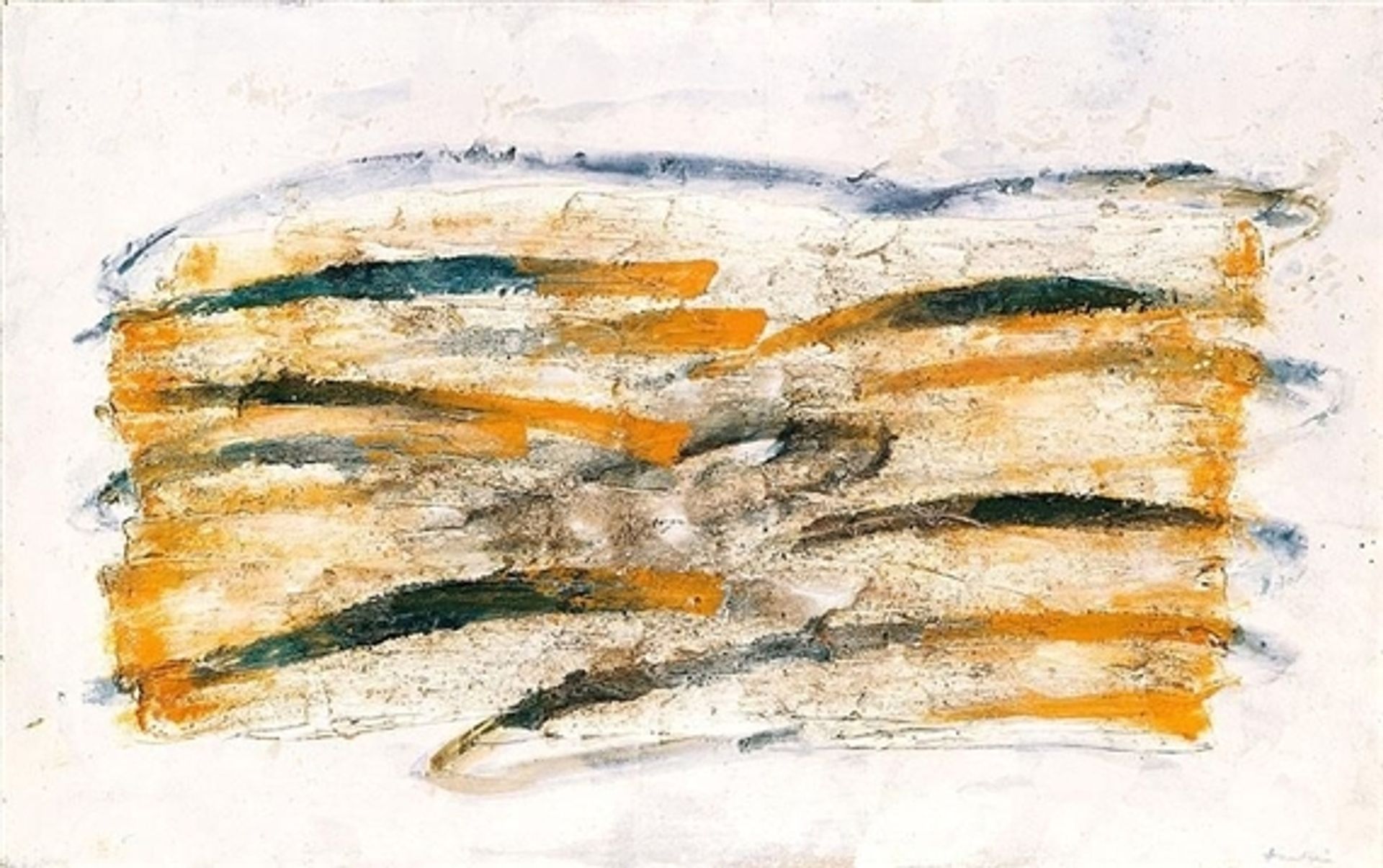 Composition by Jean Fautrier