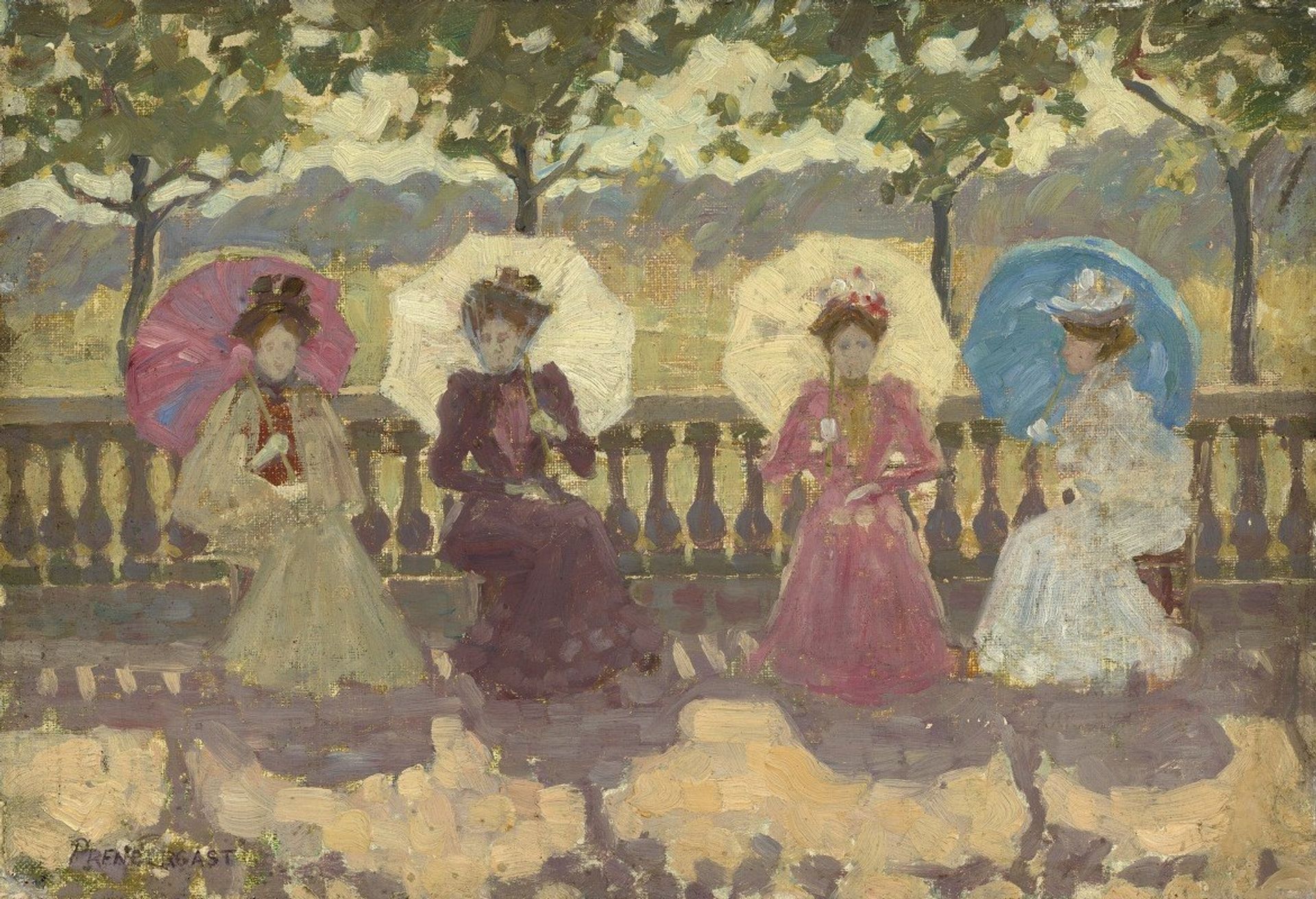 In the Park by Maurice Prendergast