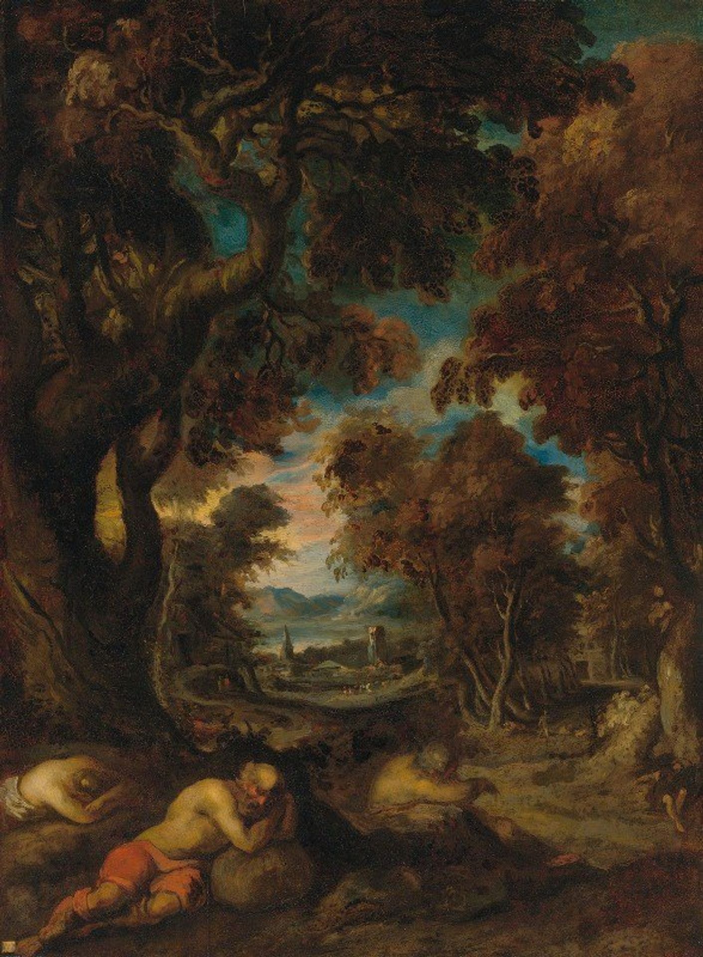 Le Sommeil Des Paysans by Théodore Géricault