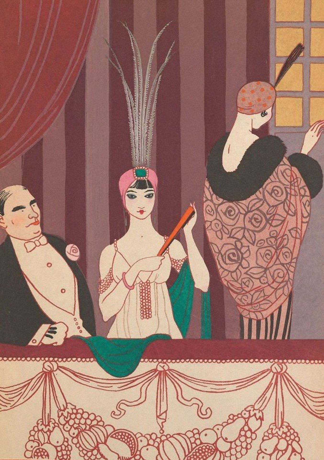 La Loge by George Barbier