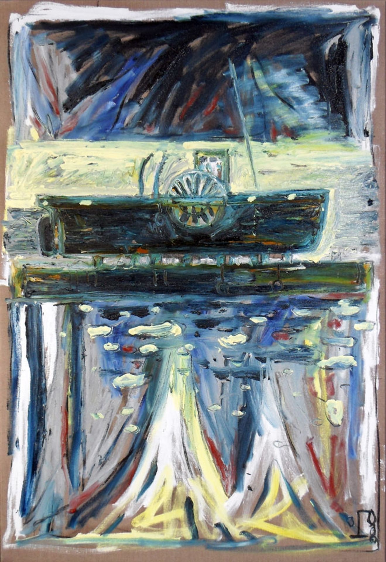 John H Amos 3 by Billy Childish