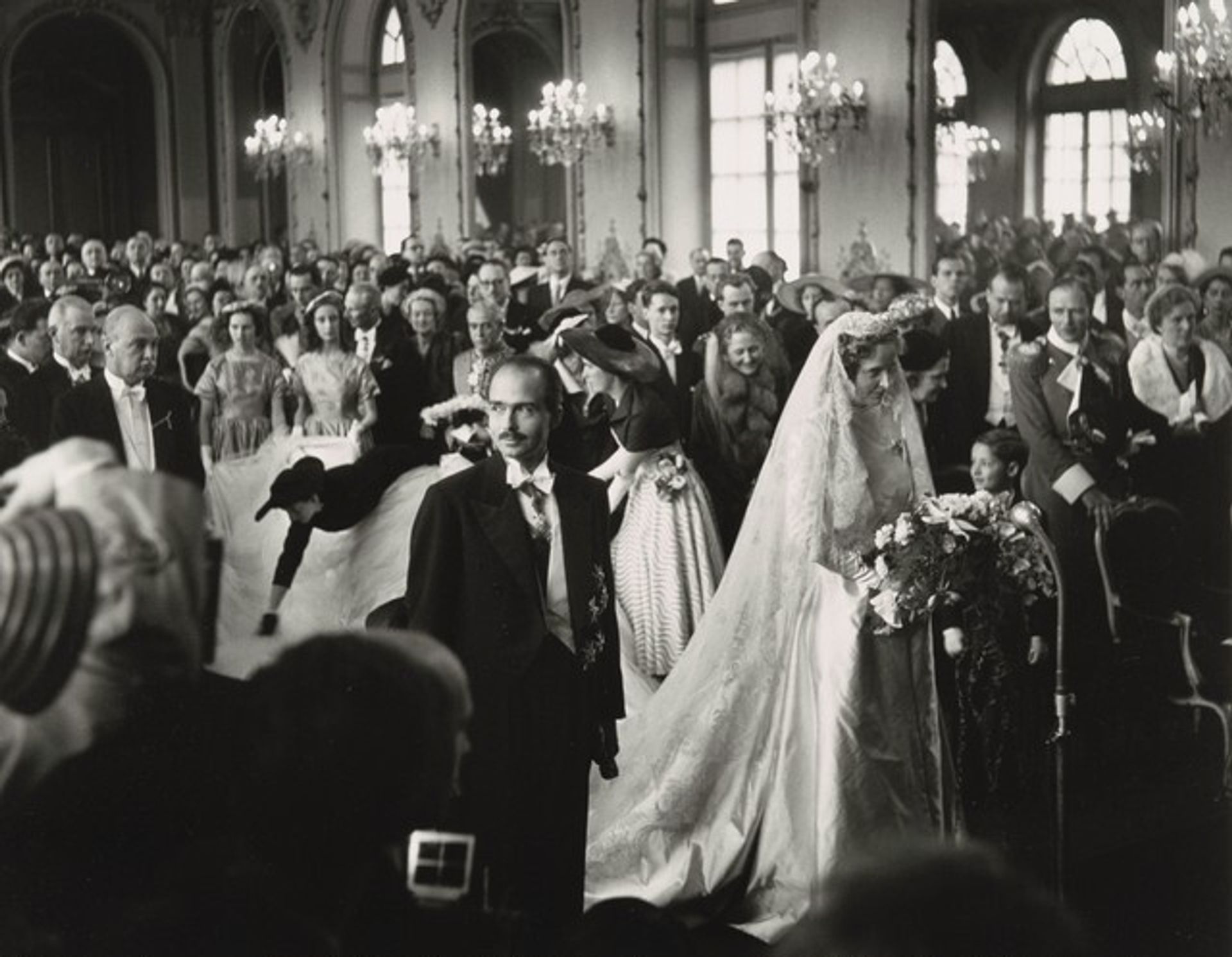 Otto von Habsburg's Wedding, France by Gordon Parks