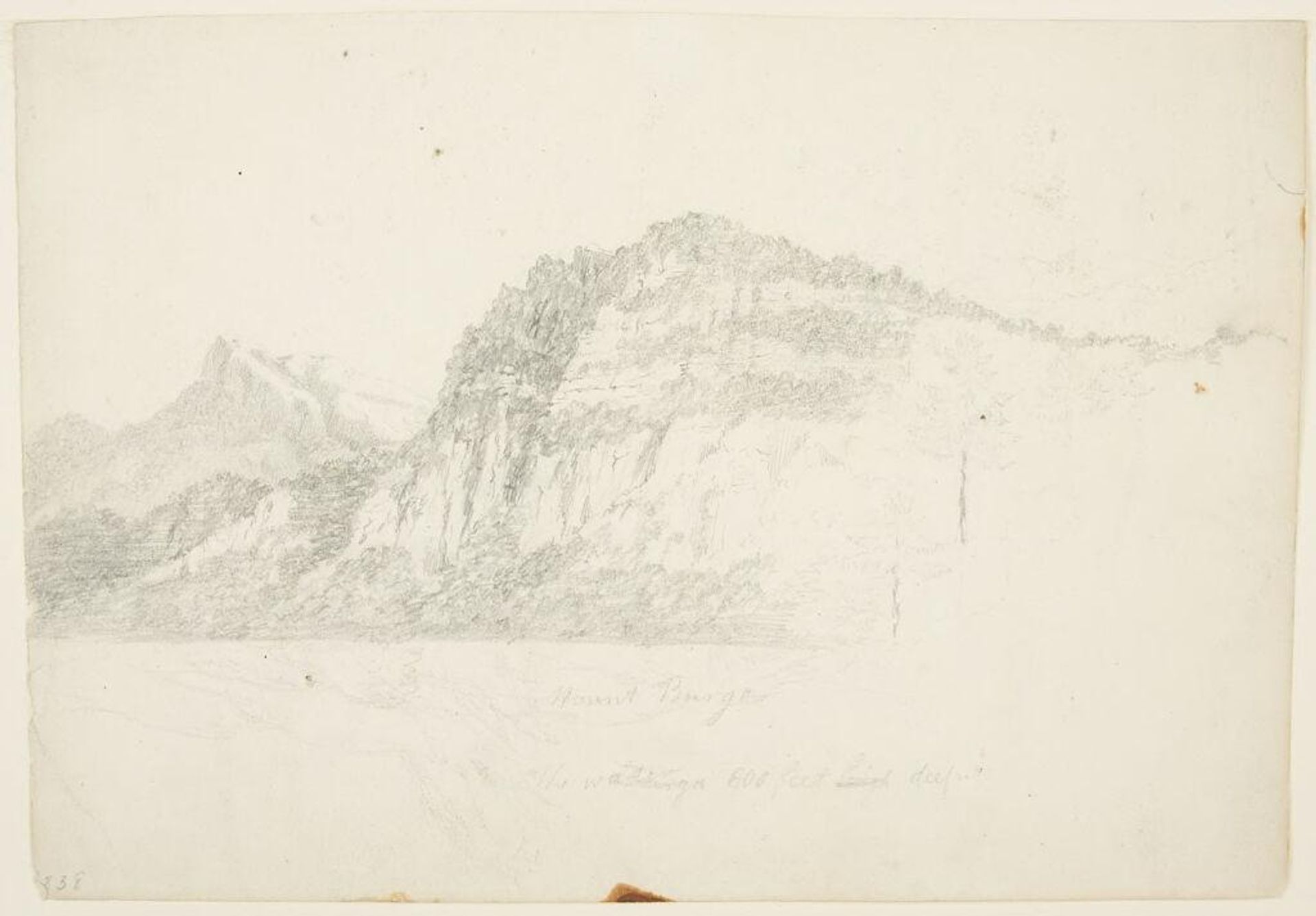 Mount Burgos by Washington Allston
