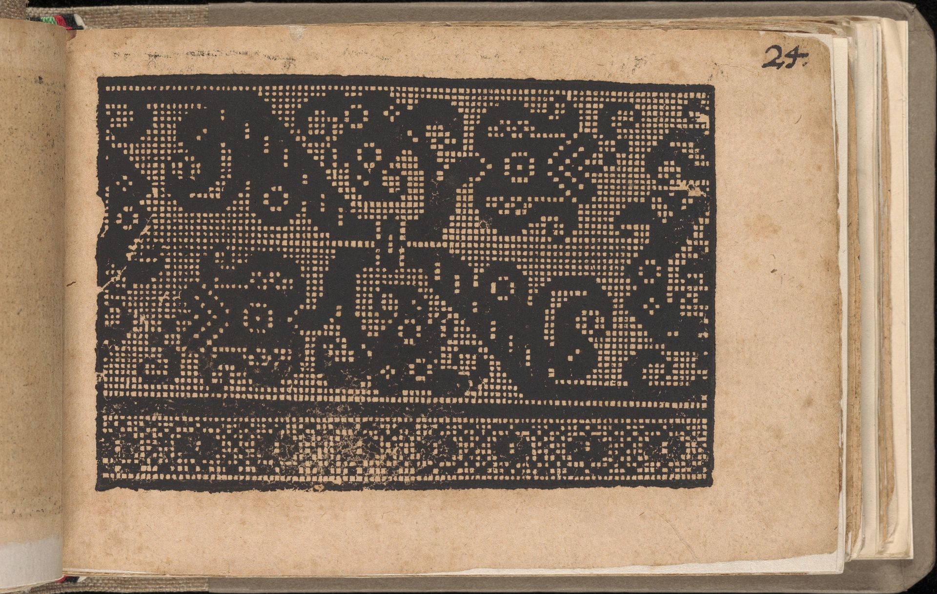 Schön newes Modelbuch (Page 24r) by Sigismundus Latomus