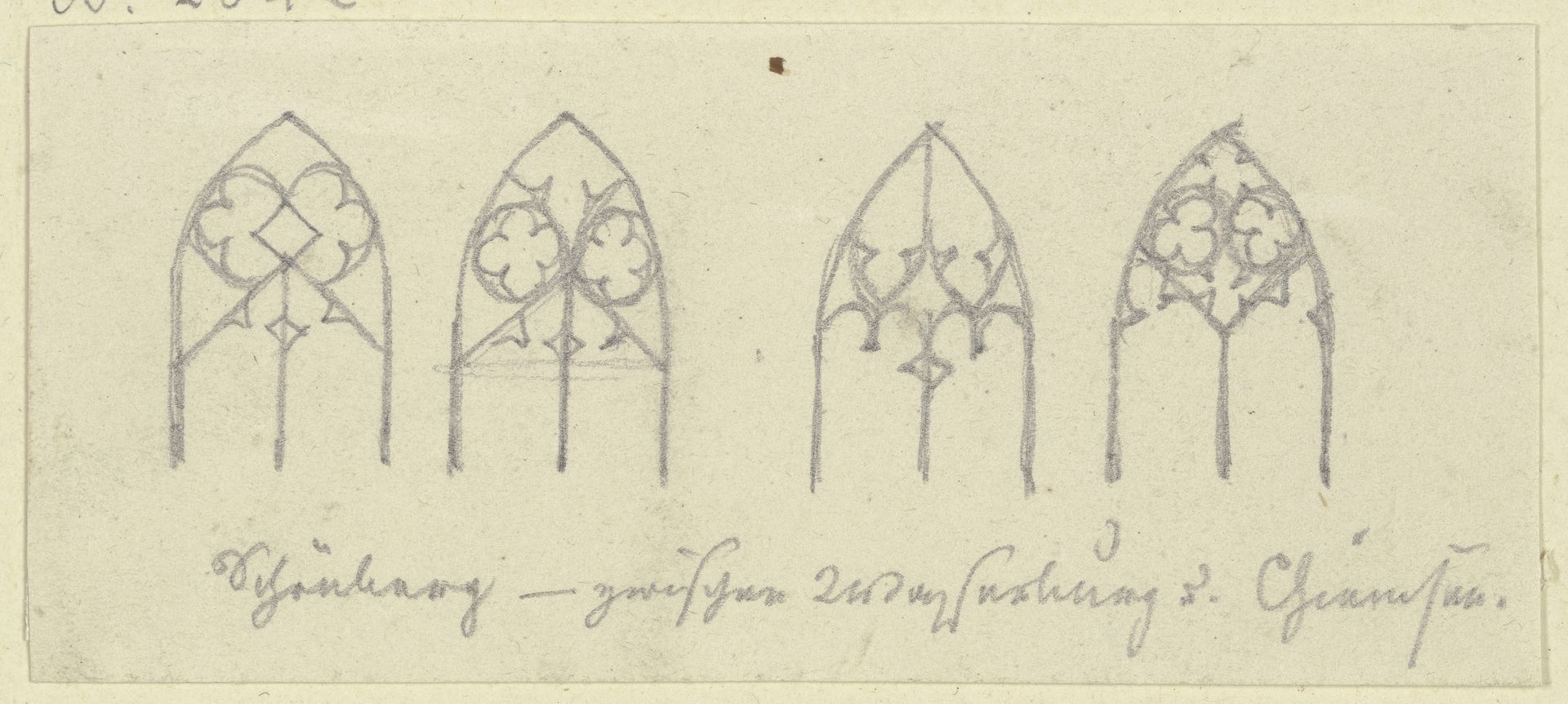 Maßwerkfenster in Schönberg by Karl Ballenberger