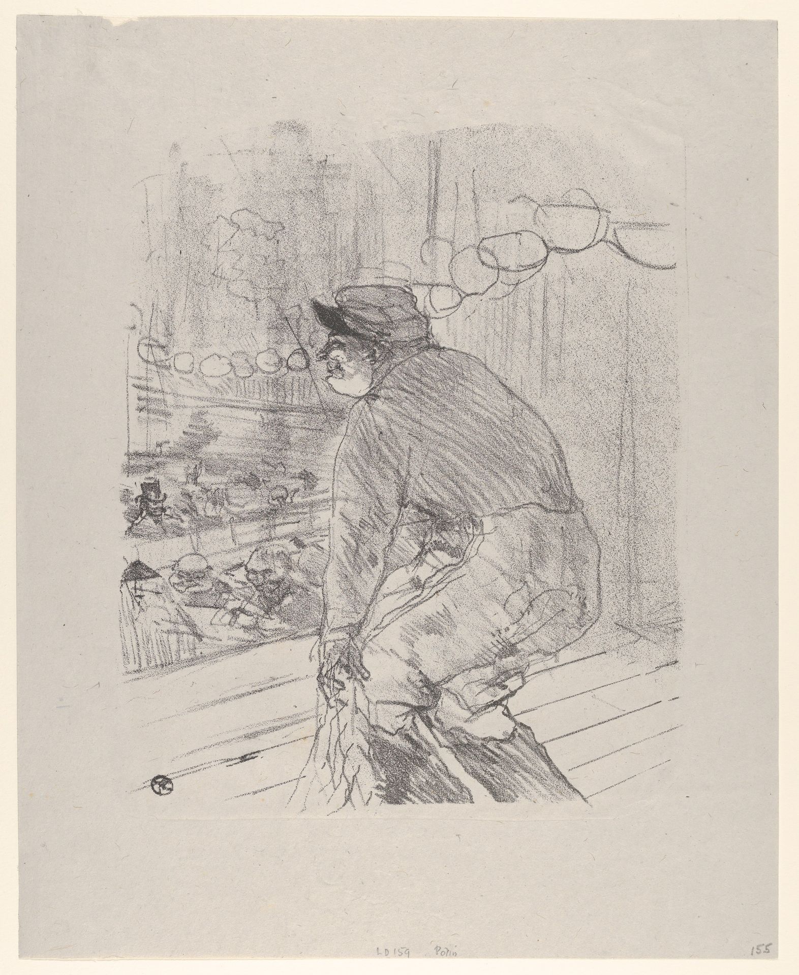 Polin by Henri de Toulouse-Lautrec
