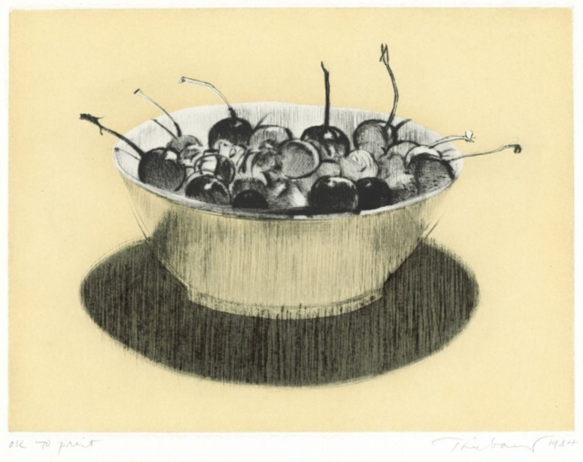 Cherries by Wayne Thiebaud