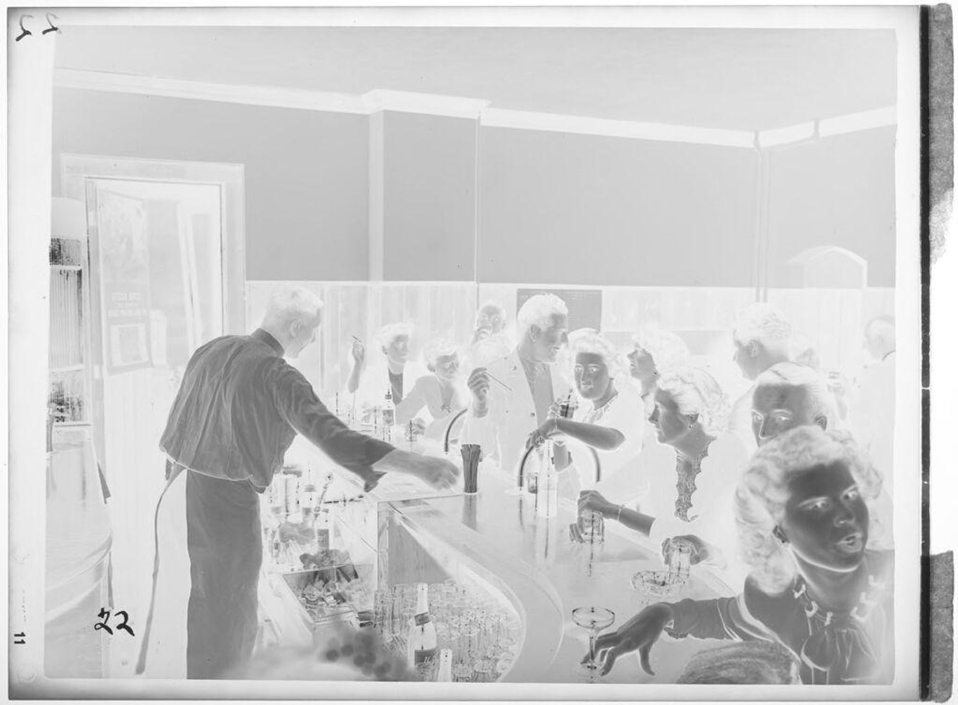 Untitled (Christmas Party Bar) by John Deusing