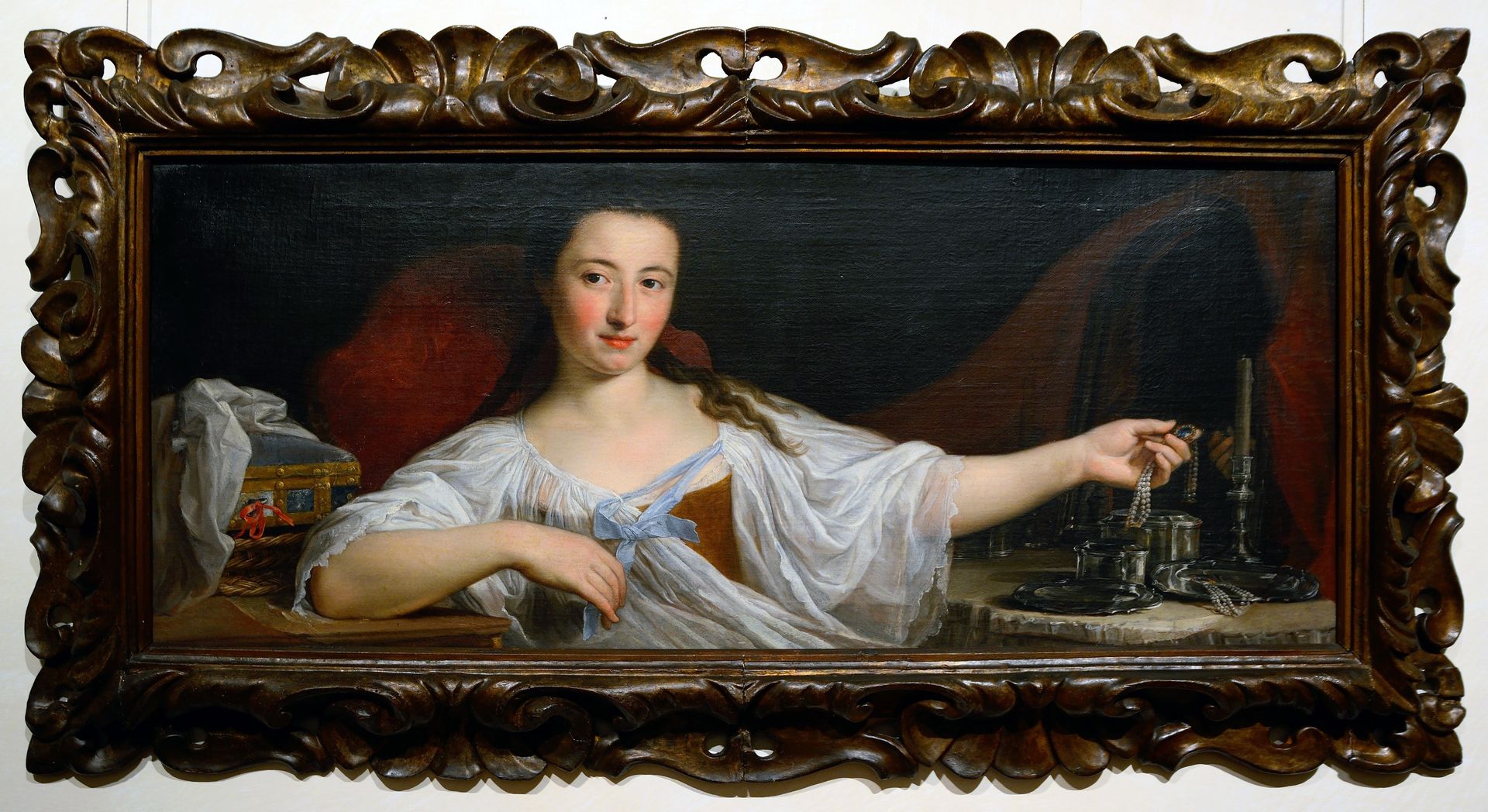 Portrait of Gerolama Santacroce in Conti by Pompeo Batoni