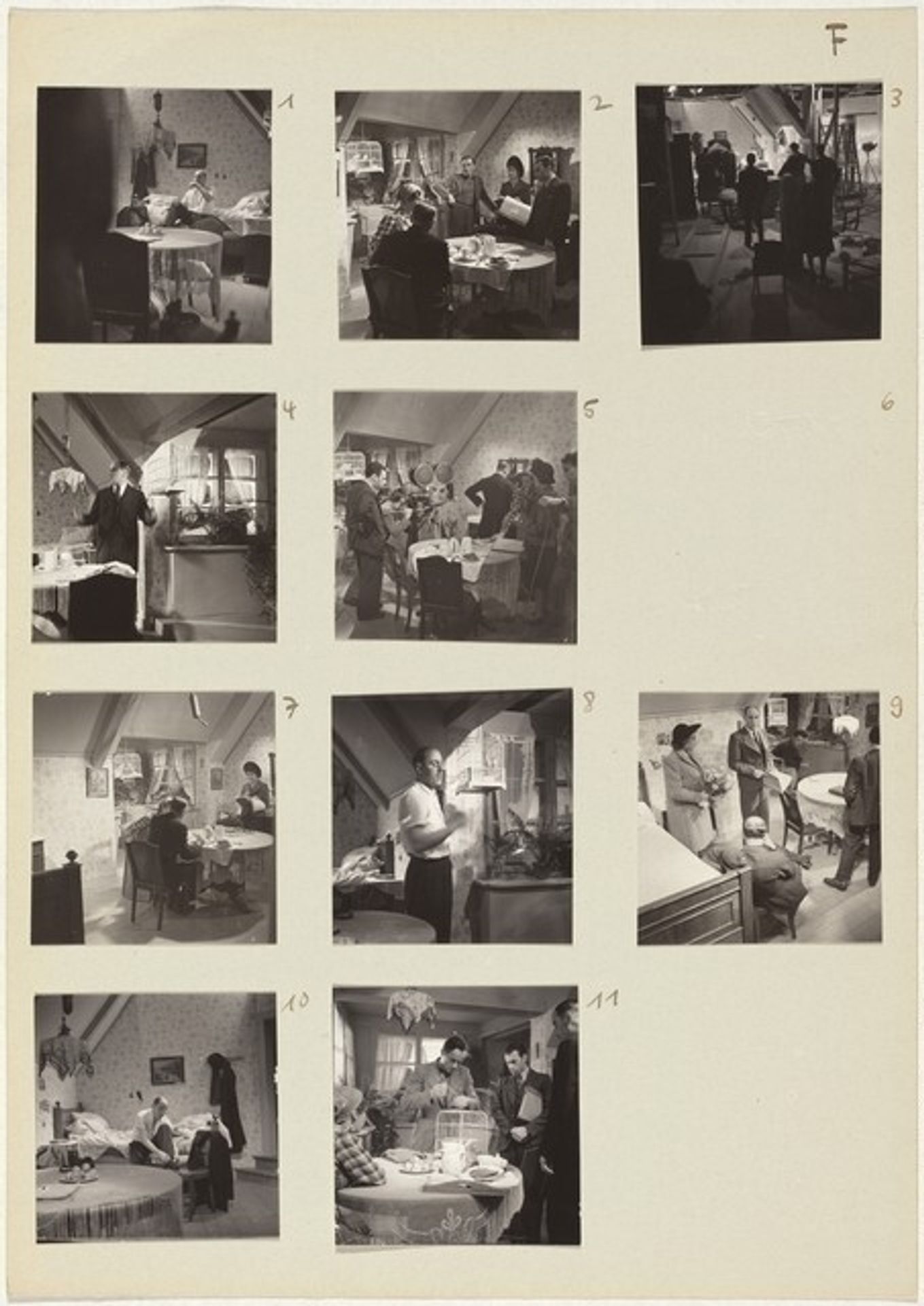 Filmen (Filming) 1-11 by Robert Frank