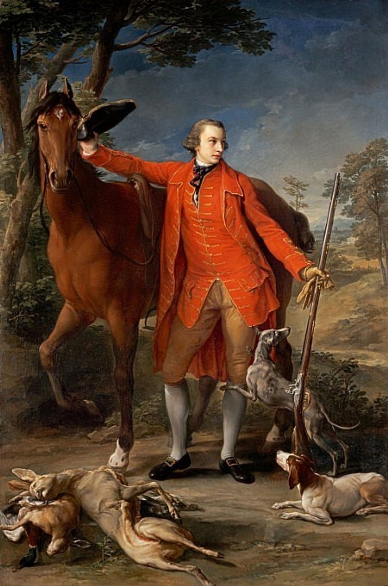 Portrait of Alexander, 4th Duke of Gordon by Pompeo Batoni