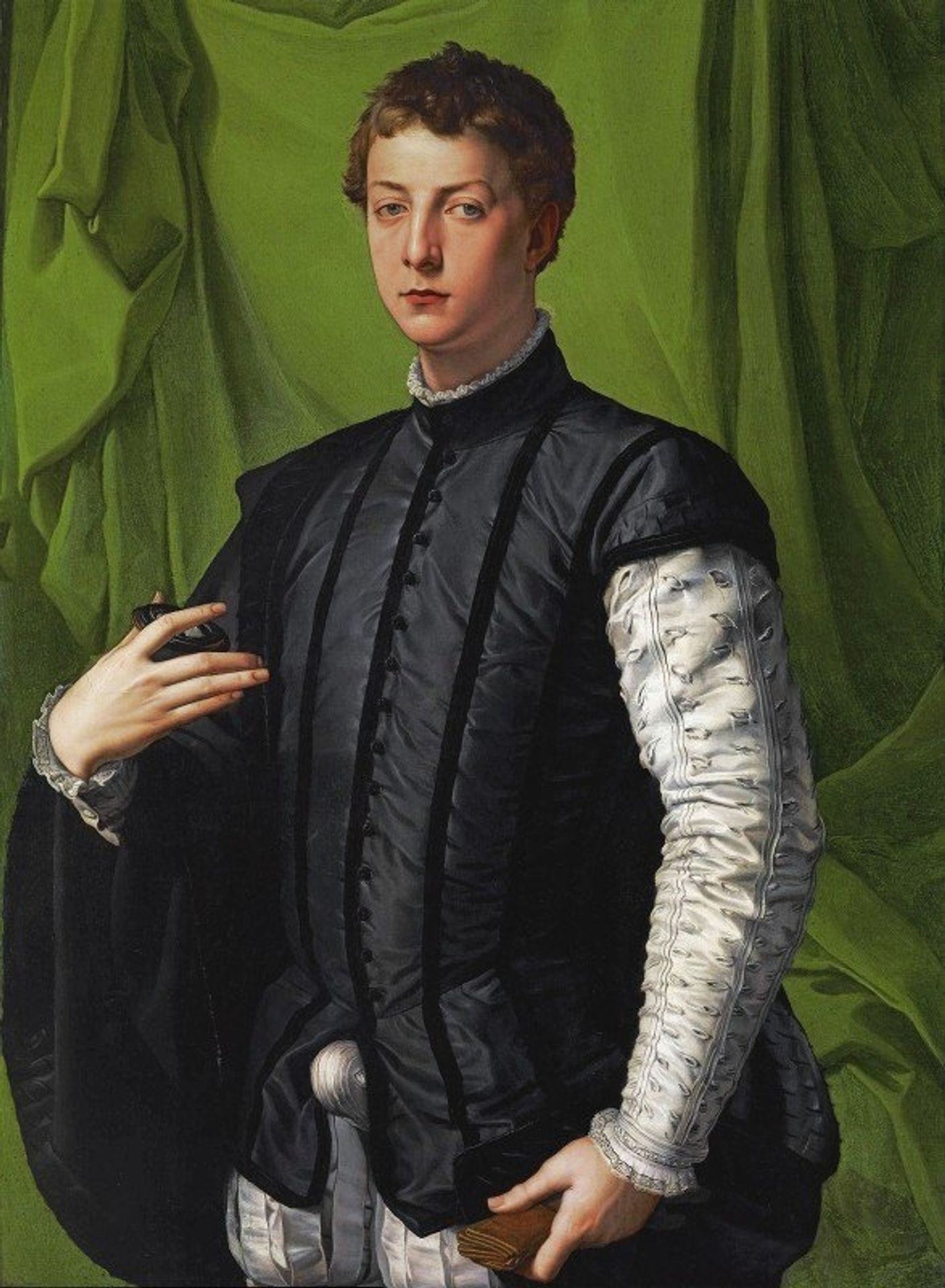 Portrait Of Lodovico Capponi by Agnolo Bronzino