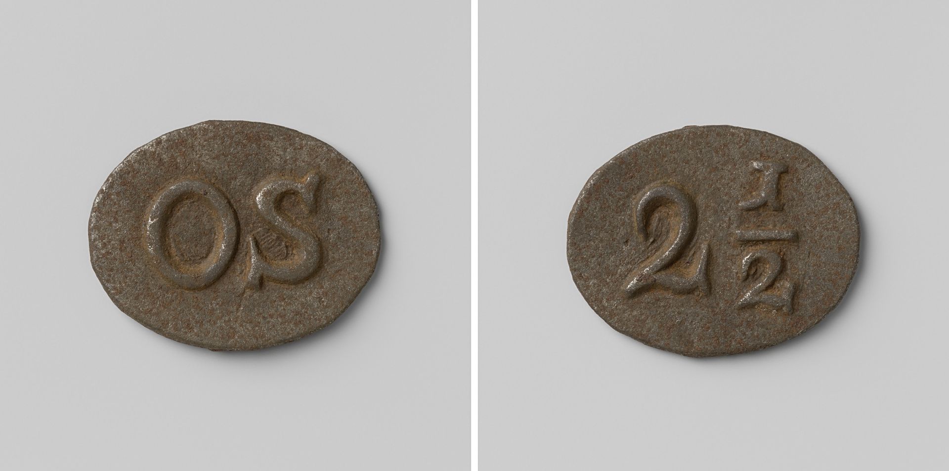 Strafgevangenis Ommerschans, huismunt geslagen op last van de Maatschappij van Weldadigheid ter waarde van tweeeneenhalve cent by Anonymous