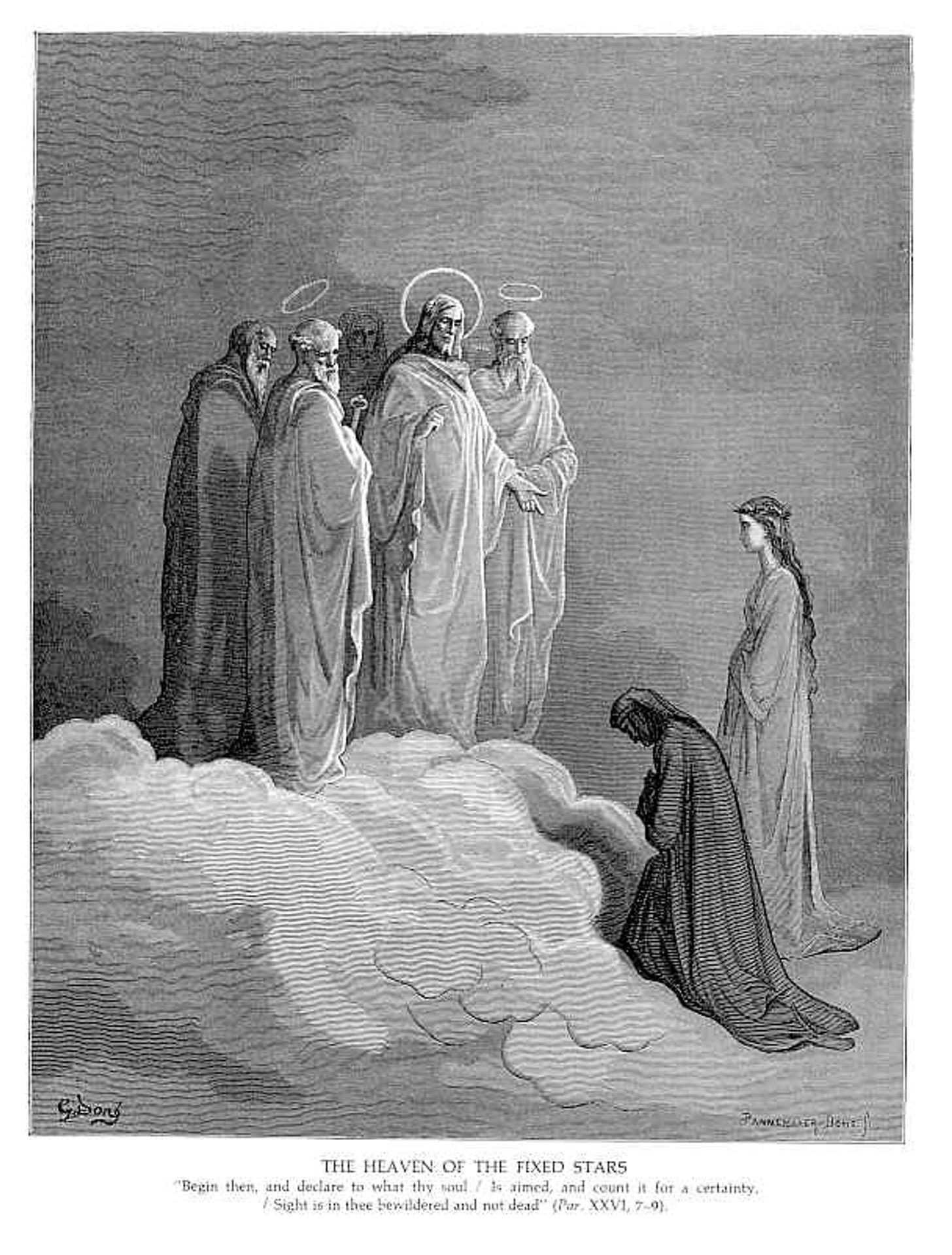 The Heaven of the Fixed Stars by Gustave Dore