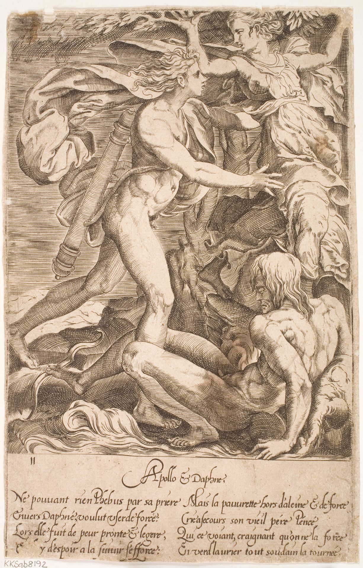 Apollo og Daphne by Jacques Androuet
