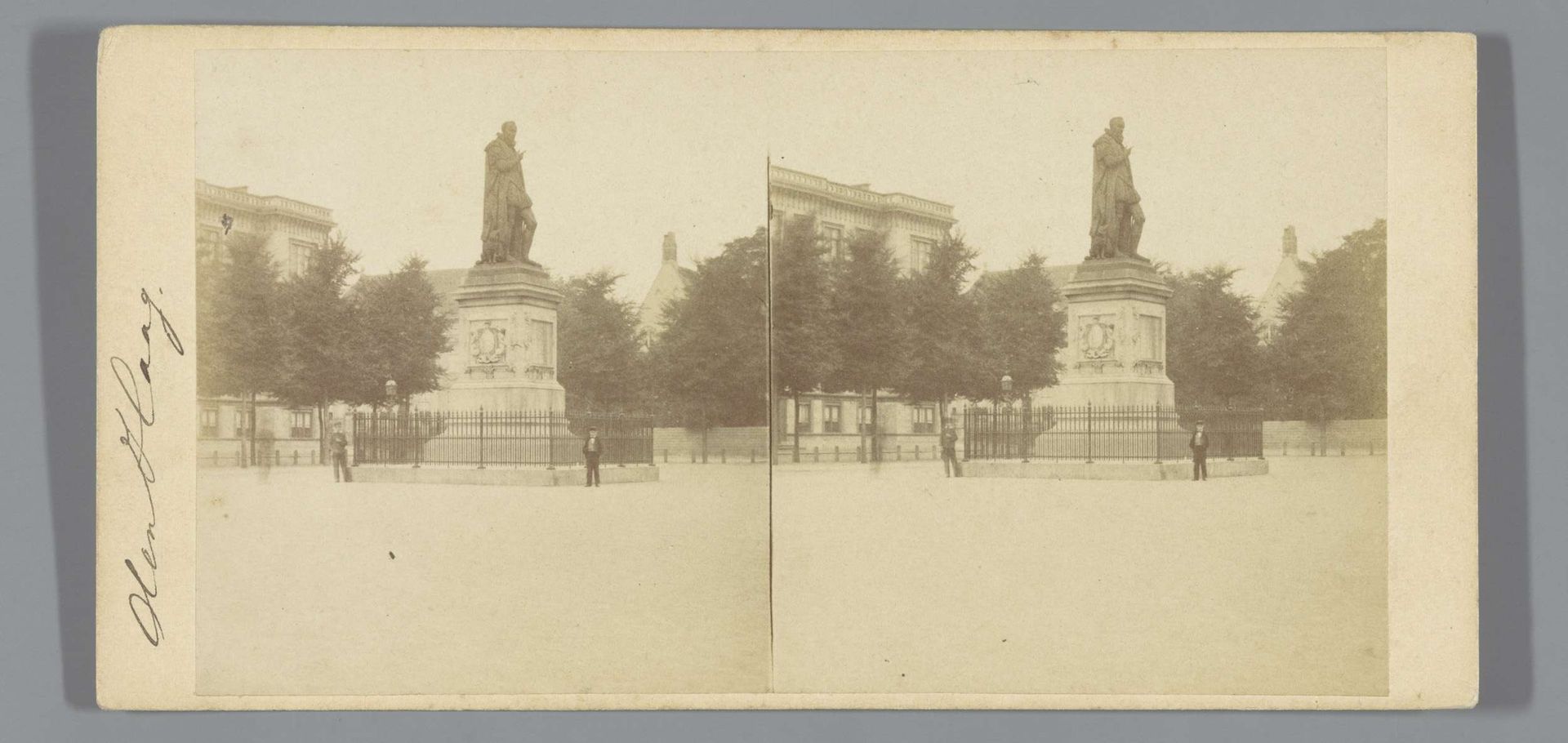 Standbeeld van Willem van Oranje op het Plein, Den Haag by Pieter Oosterhuis