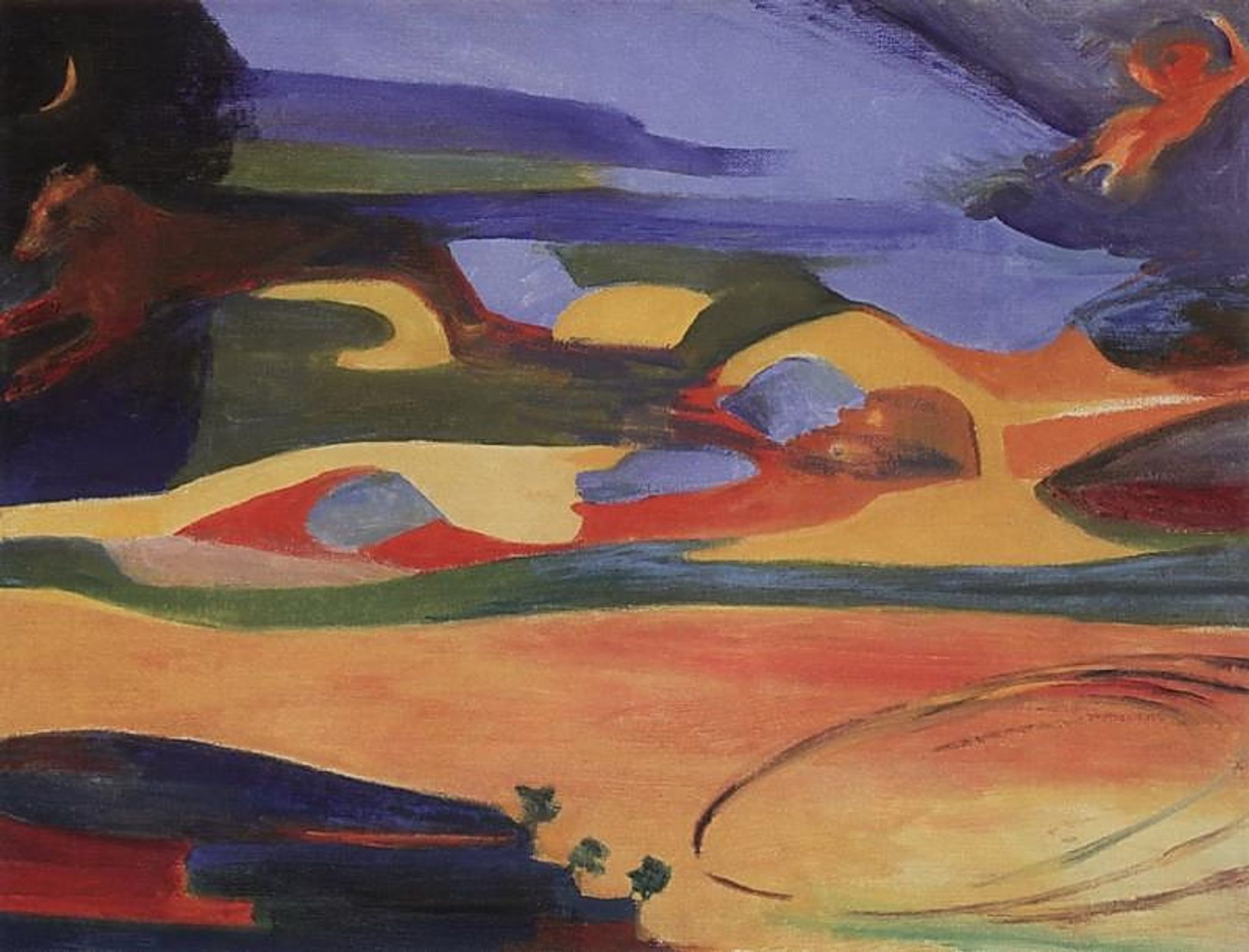 Fairy tale by Martiros Sarian