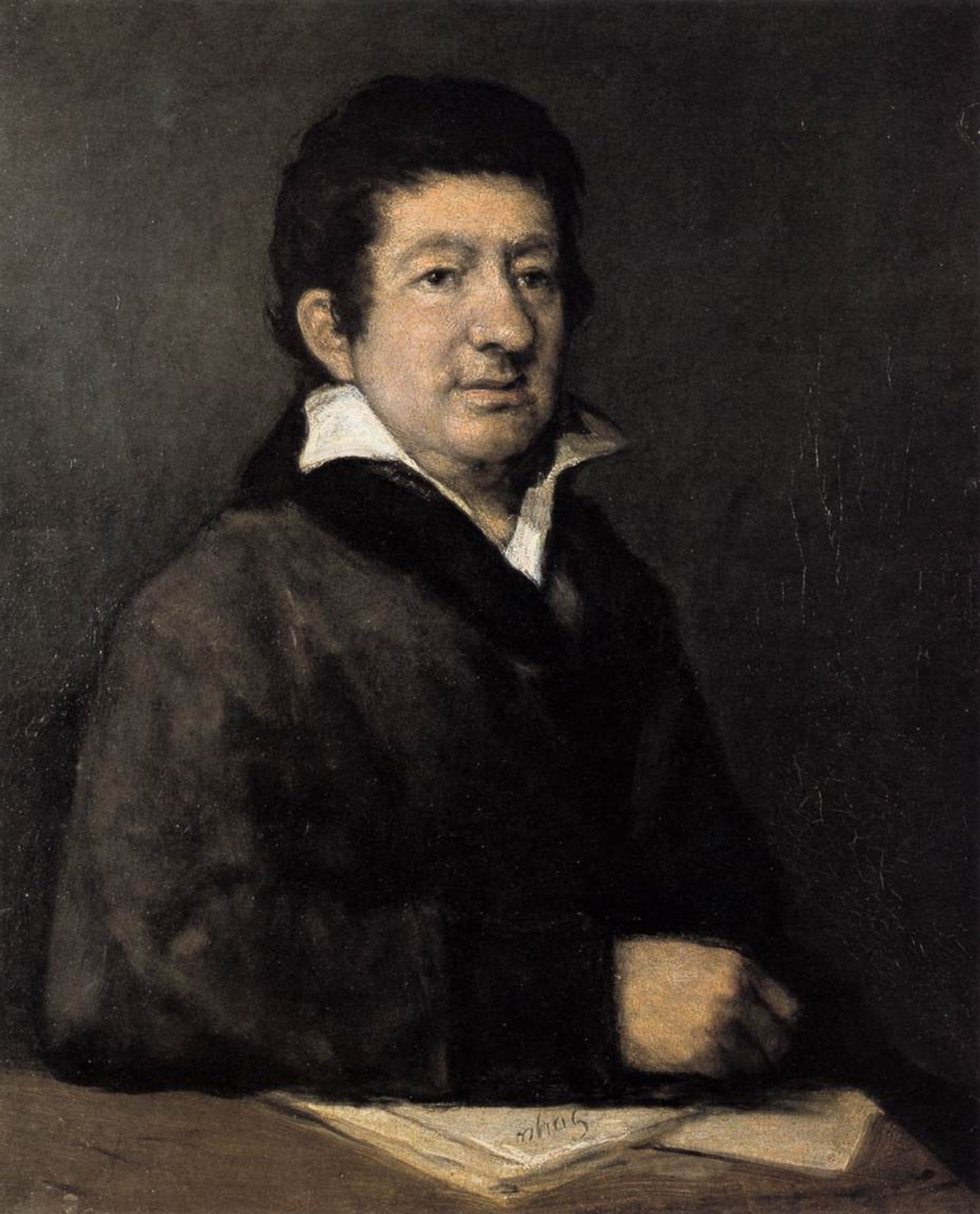 Poet Moratín by Francisco de Goya
