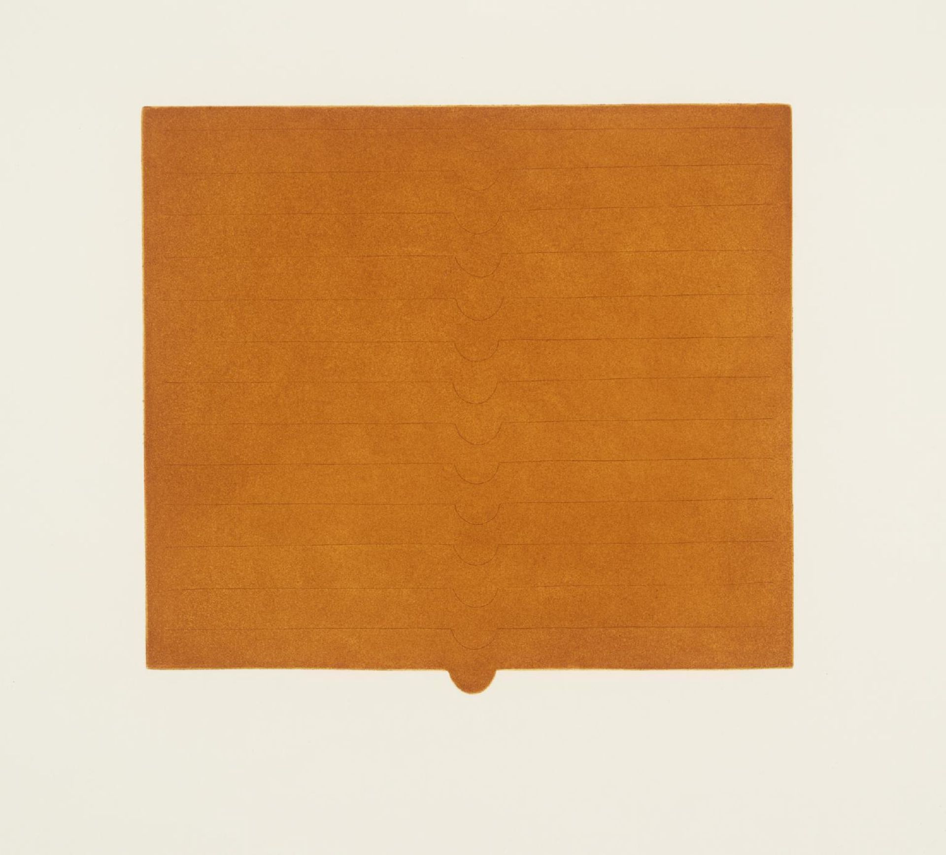 Yellow Ochre Aquatint by  Kim Lim