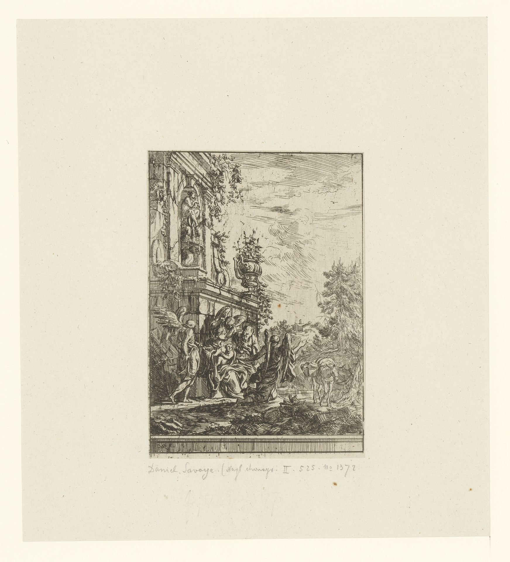 Rest on the Flight into Egypt by Daniel de Savoye