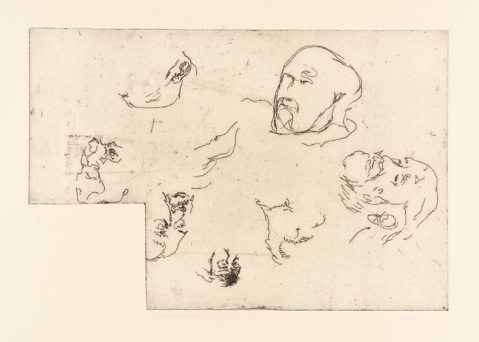 Studies by Barry Flanagan