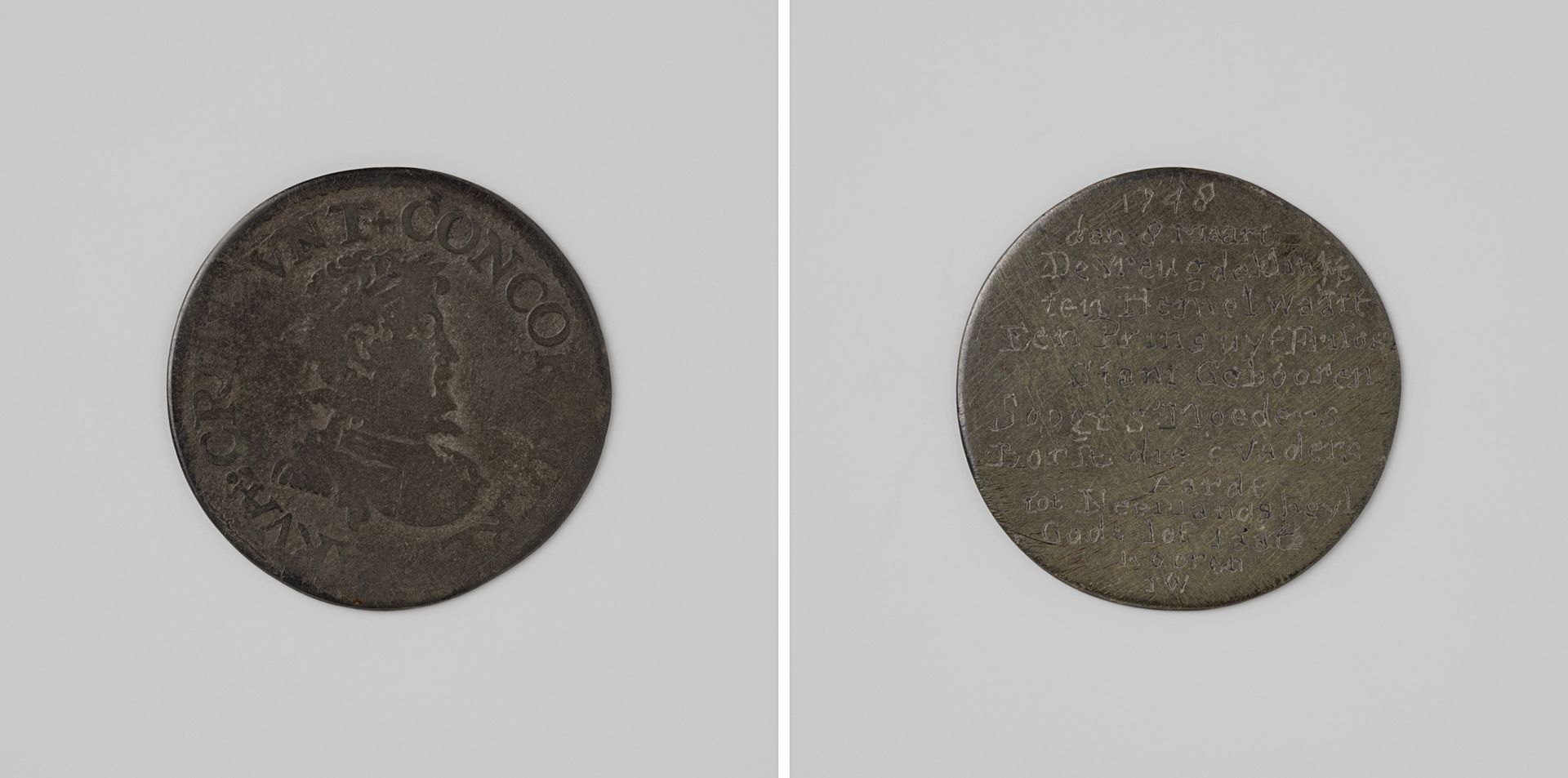 Geboorte van prins Willem, zoon van Willem IV en Anna van Hannover by Anonymous