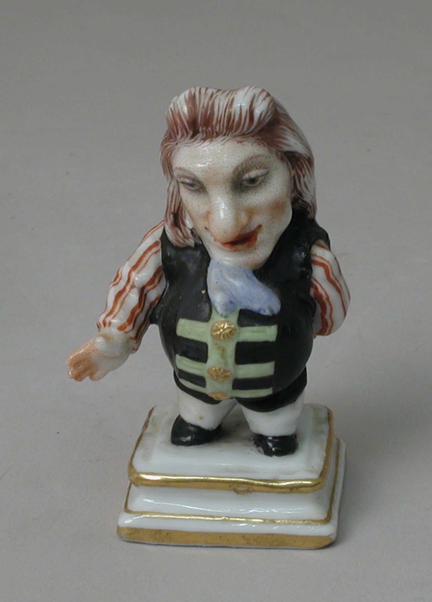 Dwarf (one of three) by Doccia Porcelain Manufactory