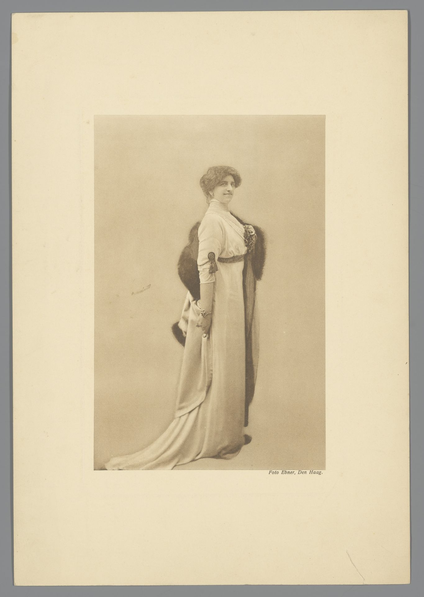 Portret van Anna de Savornin Lohman by Ferdinand Robert Ebner
