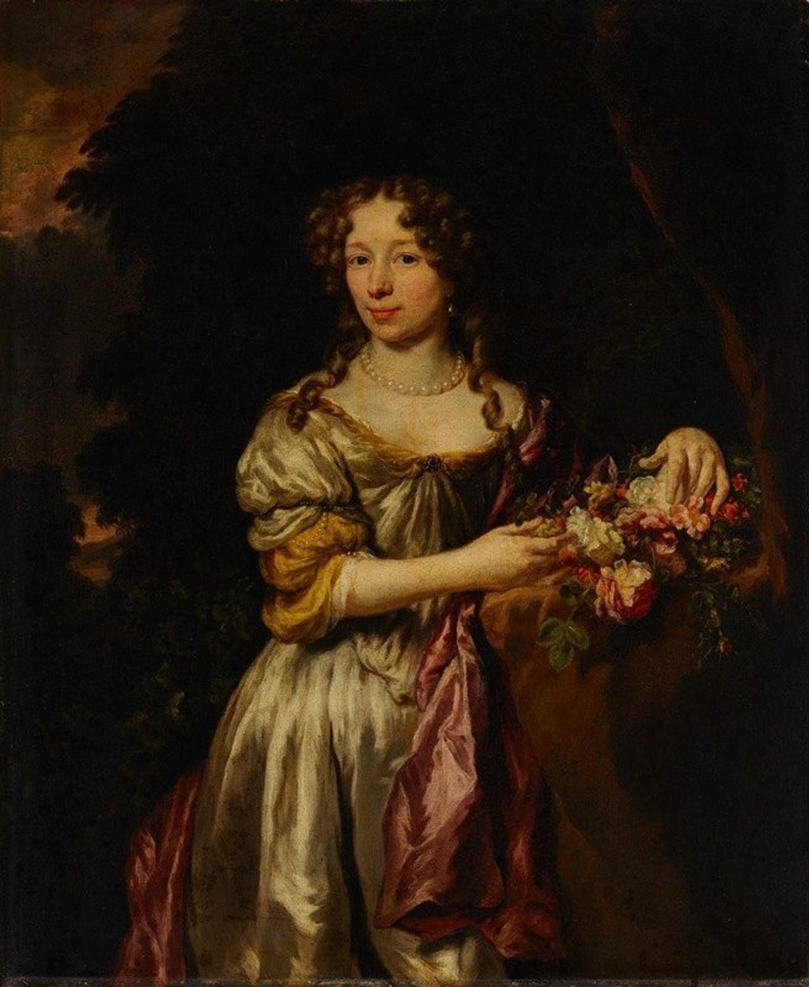 Portrait of a lady by Nicolaes Maes