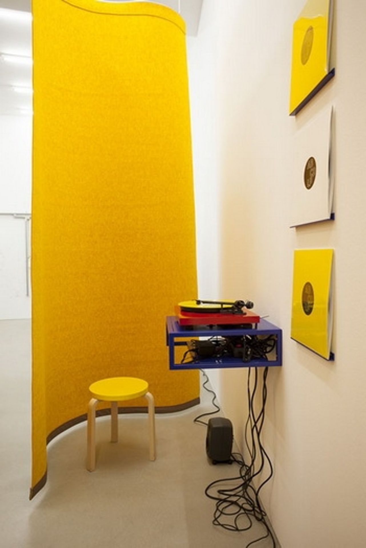 Medium Music Listening Station: RYB by Angela Bulloch