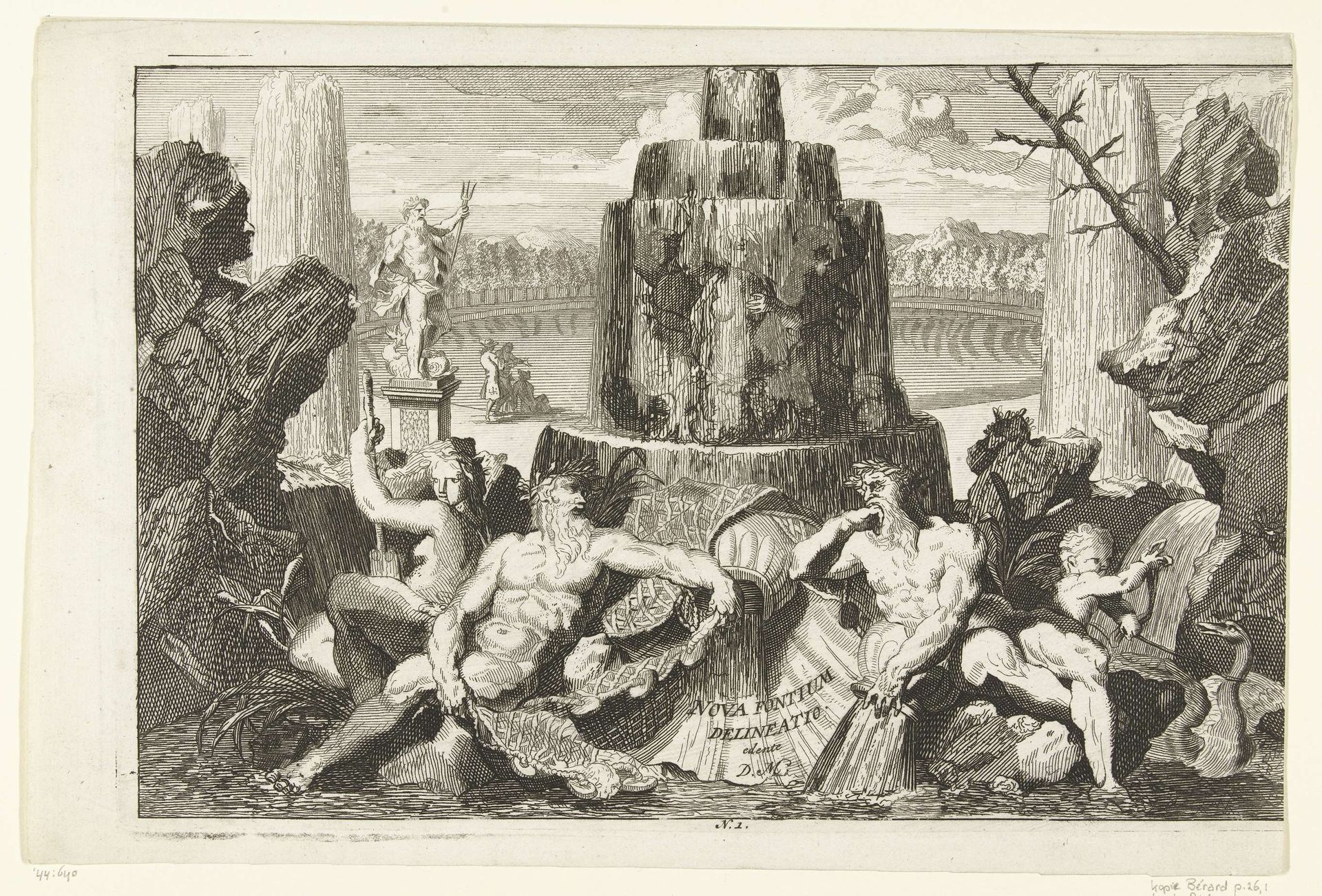 Titelblad: Nova Fontium Delineatio by Anonymous