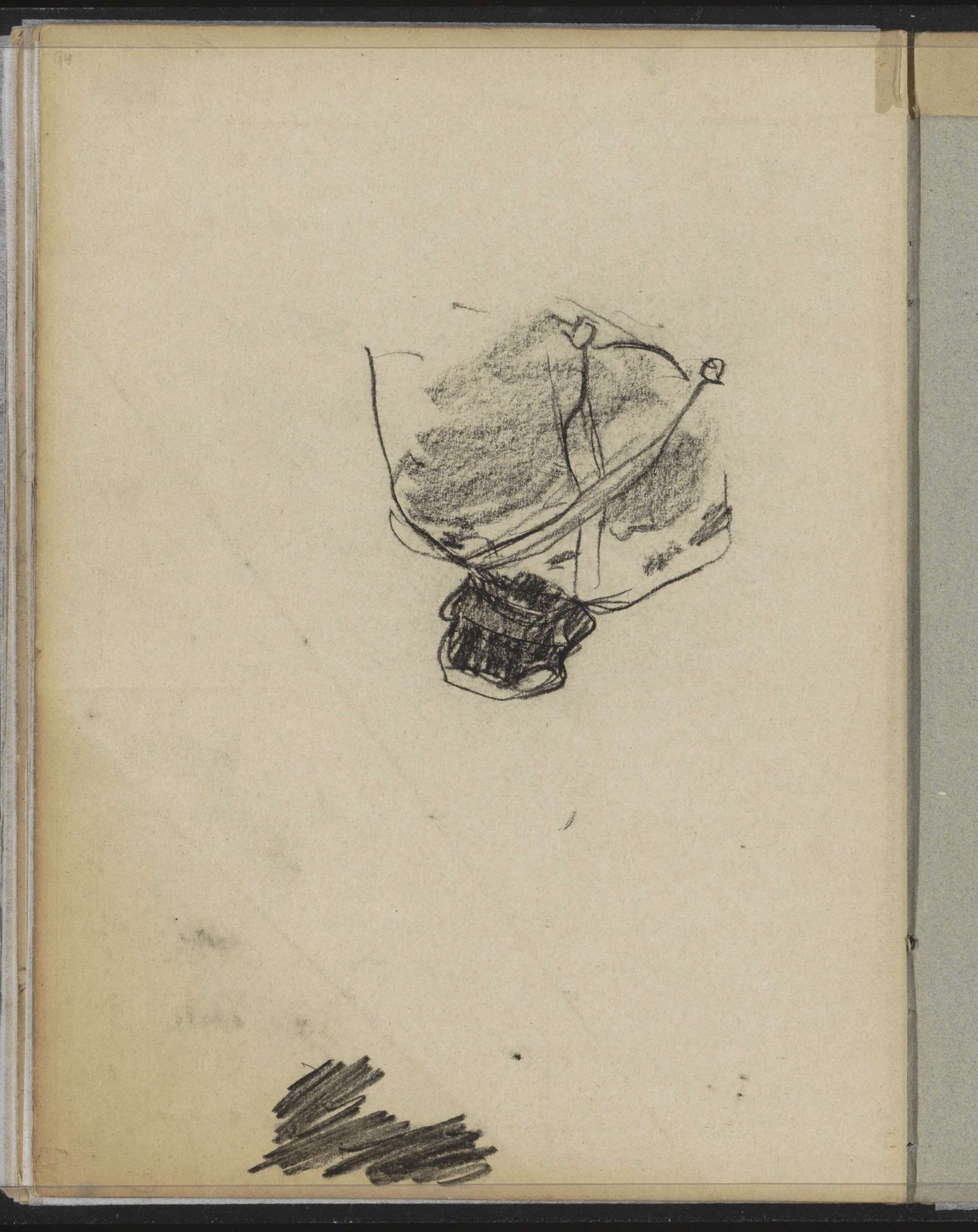 Man, mogelijk een heiwerker by Willem Witsen