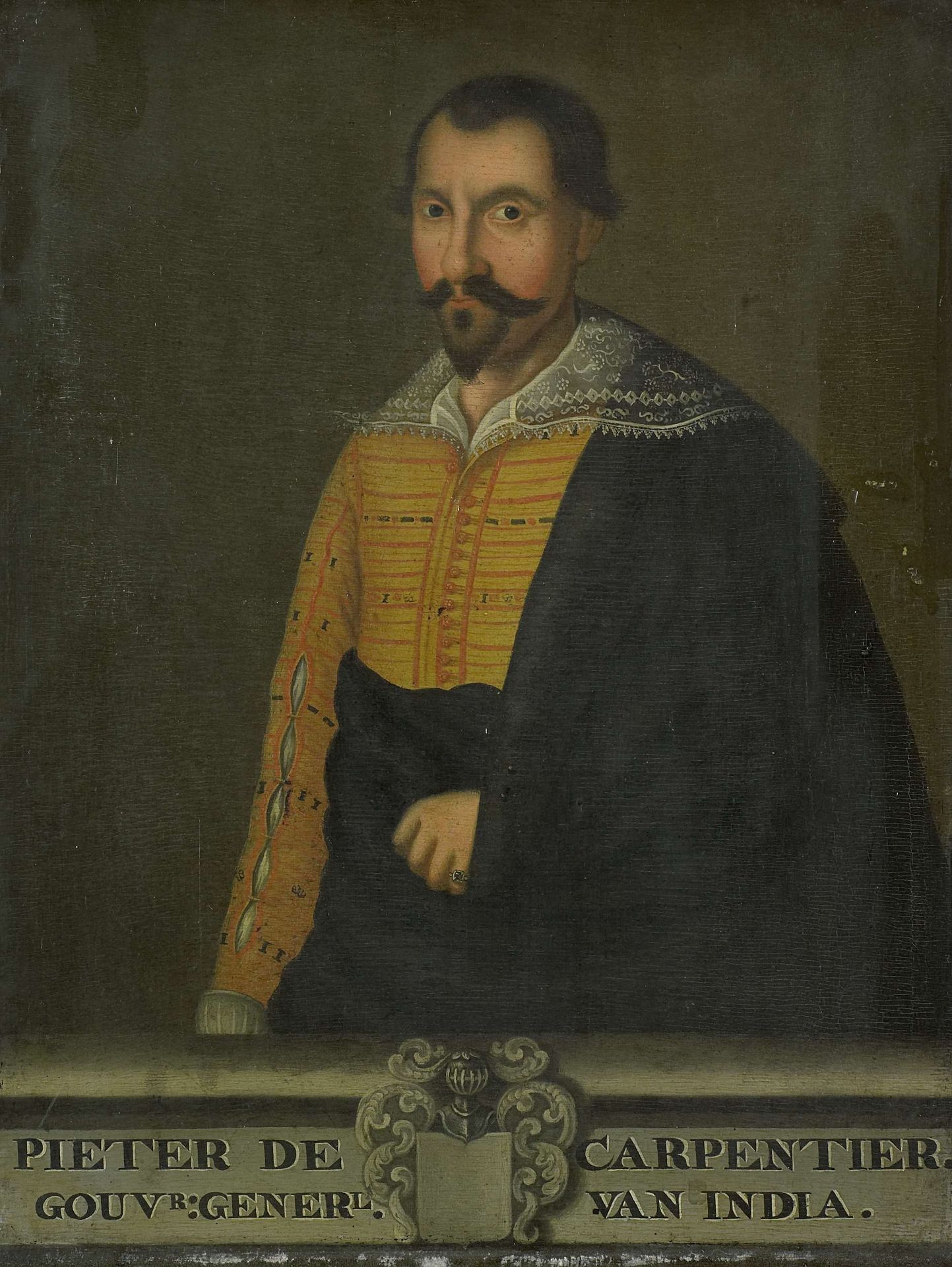 Portrait of Pieter de Carpentier, Governor-General of the Dutch East Indies by Anonymous