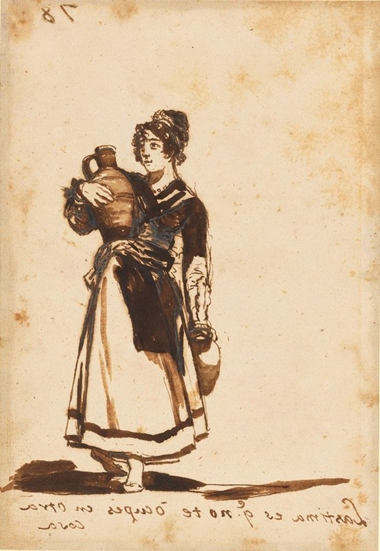 It’s a Pity You Don’t Have Something Else to Do! by Francisco de Goya