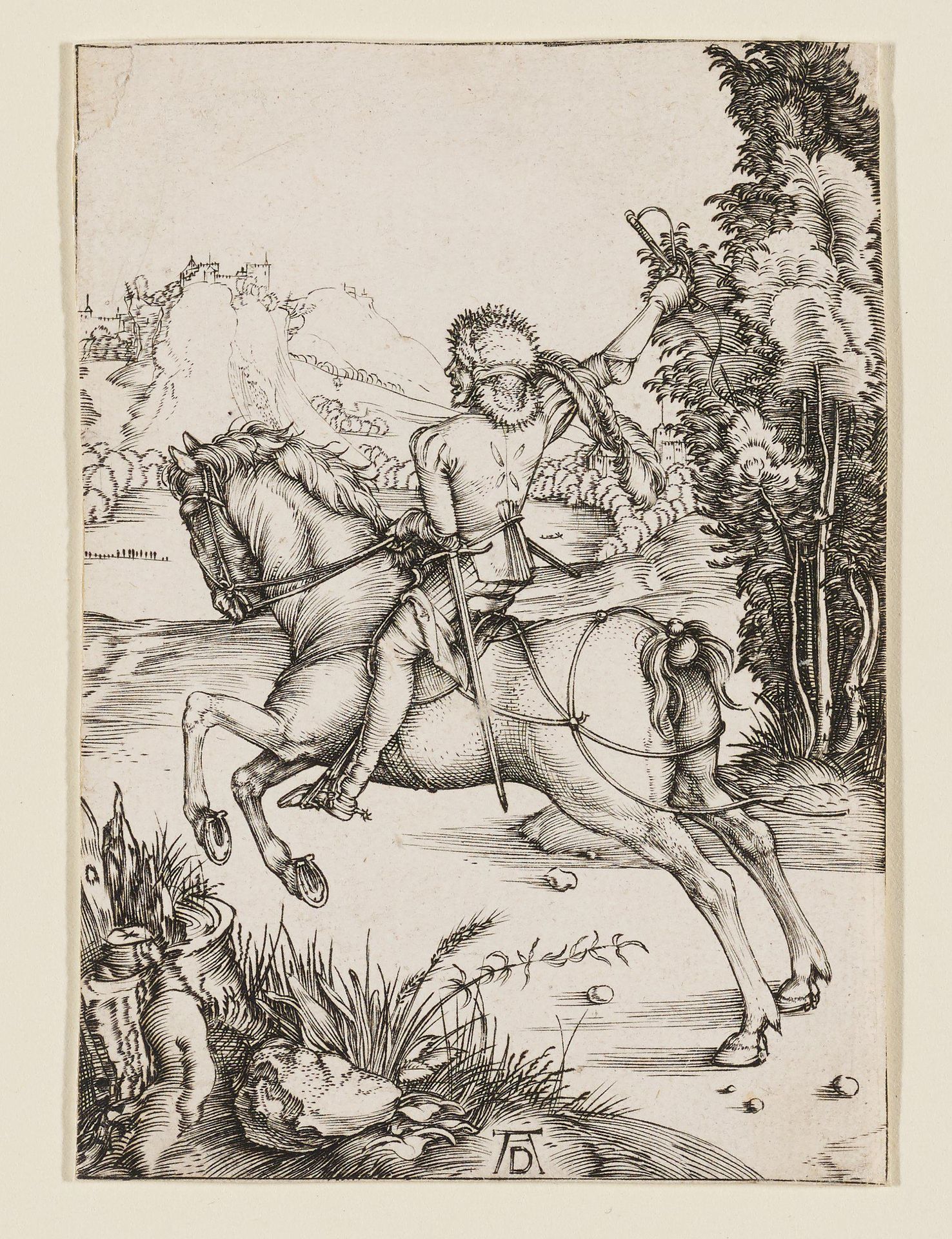 The Little Courier by Albrecht Durer