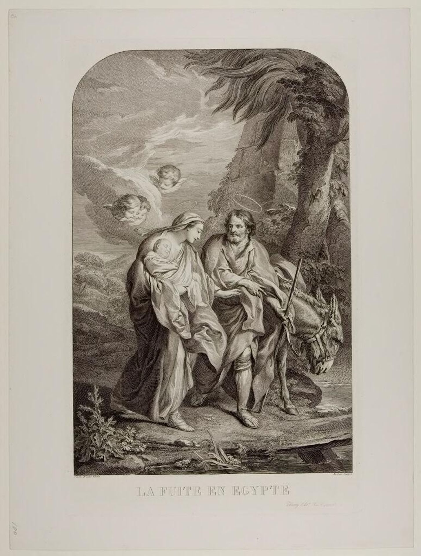 Flight into Egypt by Laurent Cars