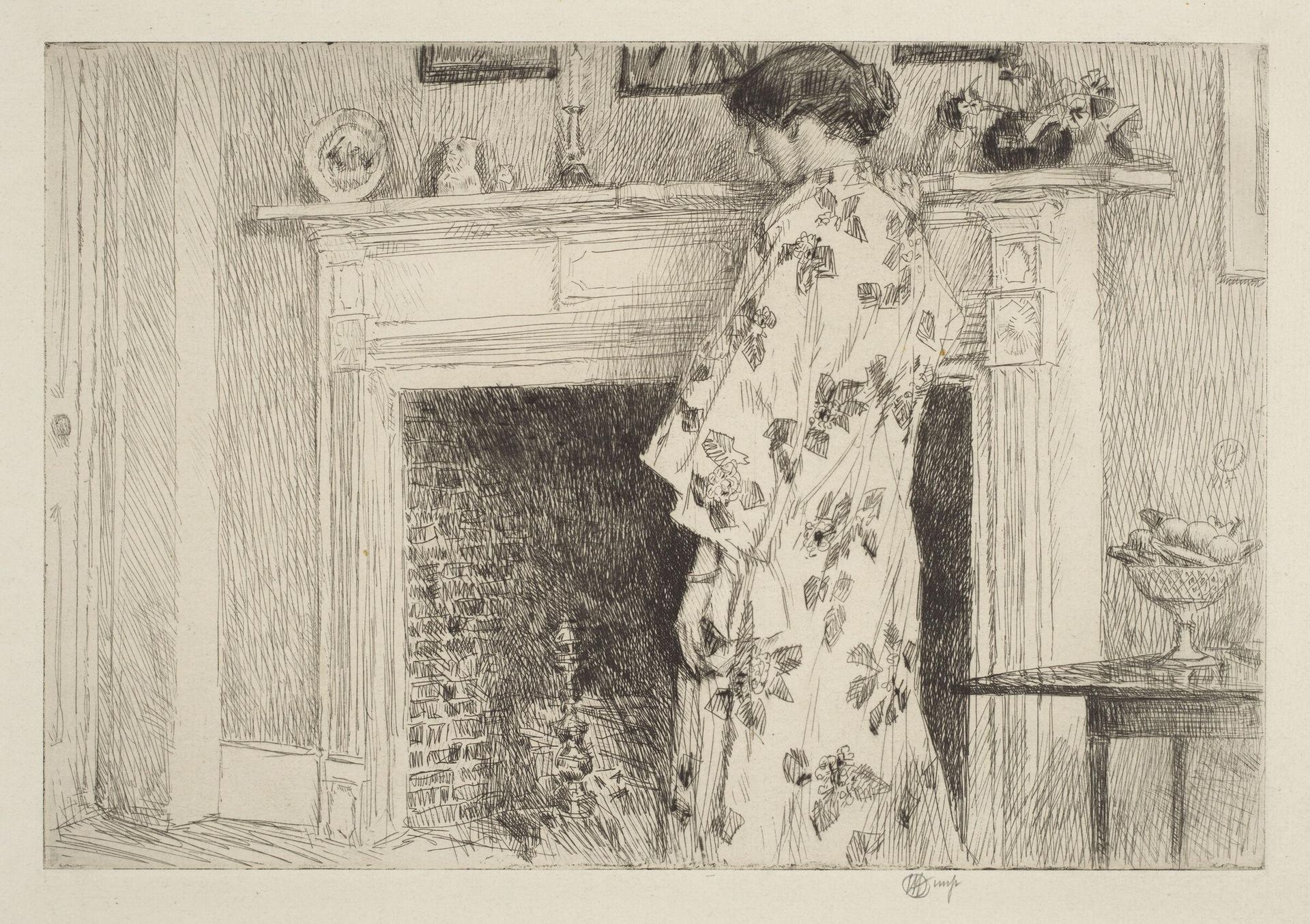 The White Kimono by Childe Hassam