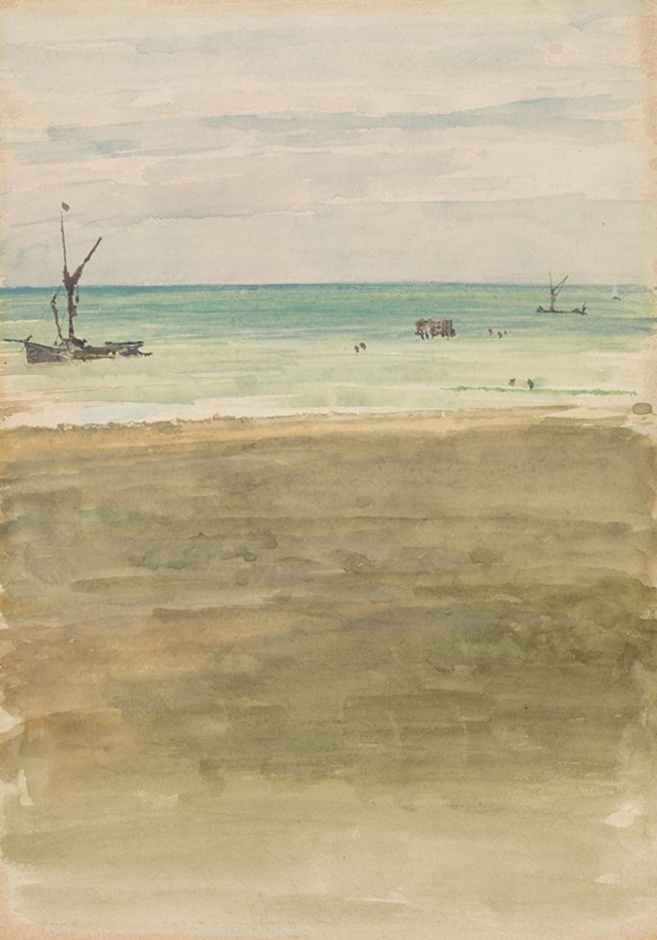 The Bathers by James Abbott McNeill Whistler