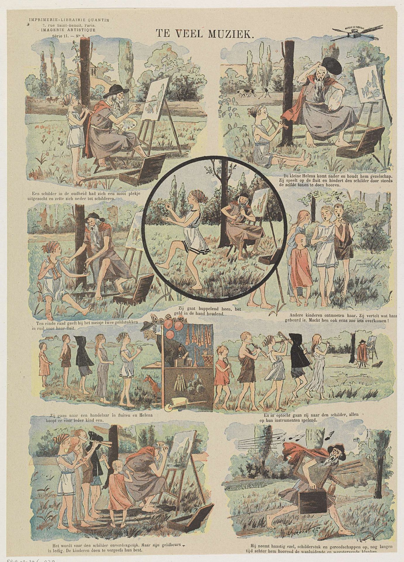 Te veel muziek by Albert Quantin