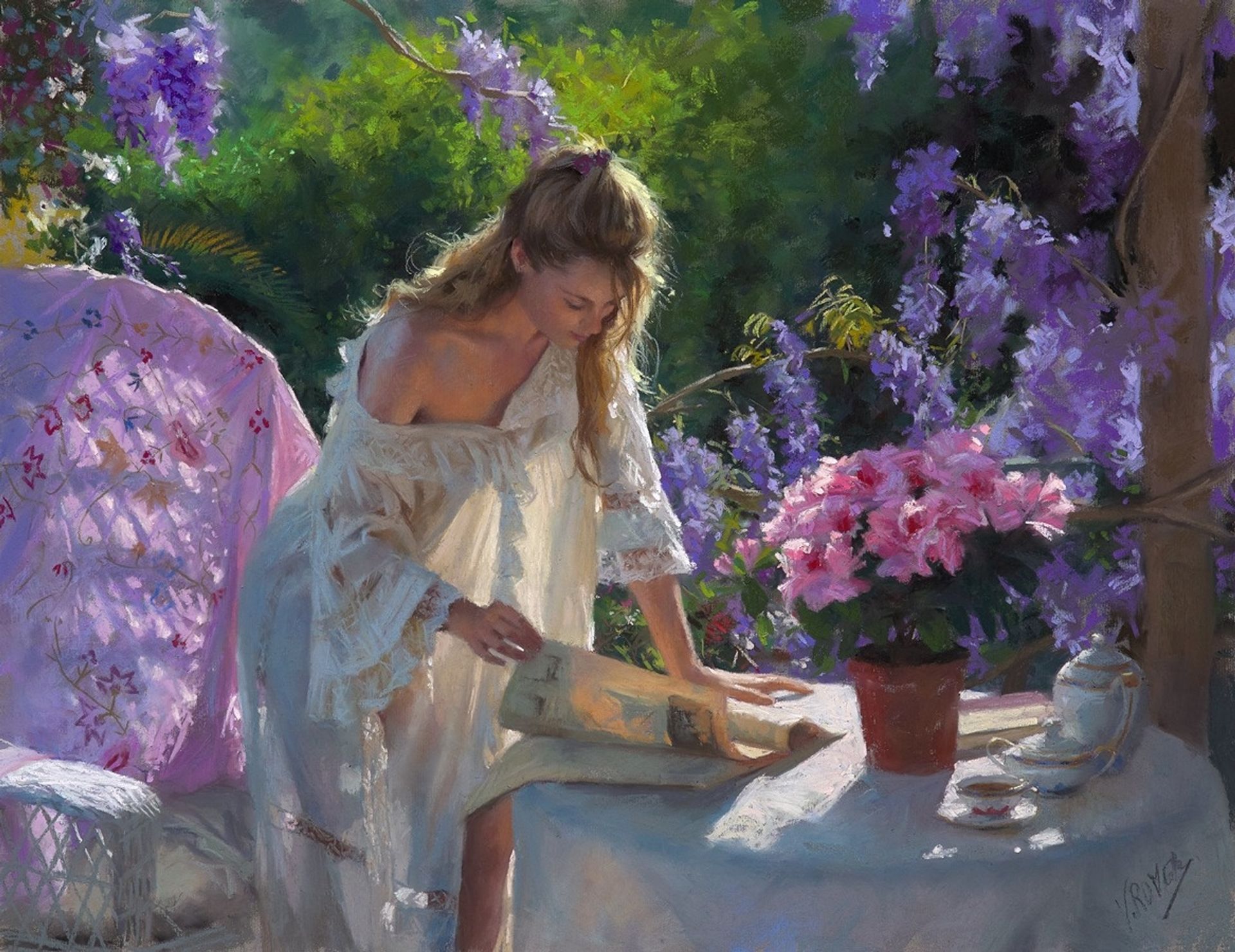 Aromas of Spring by Vicente Romero