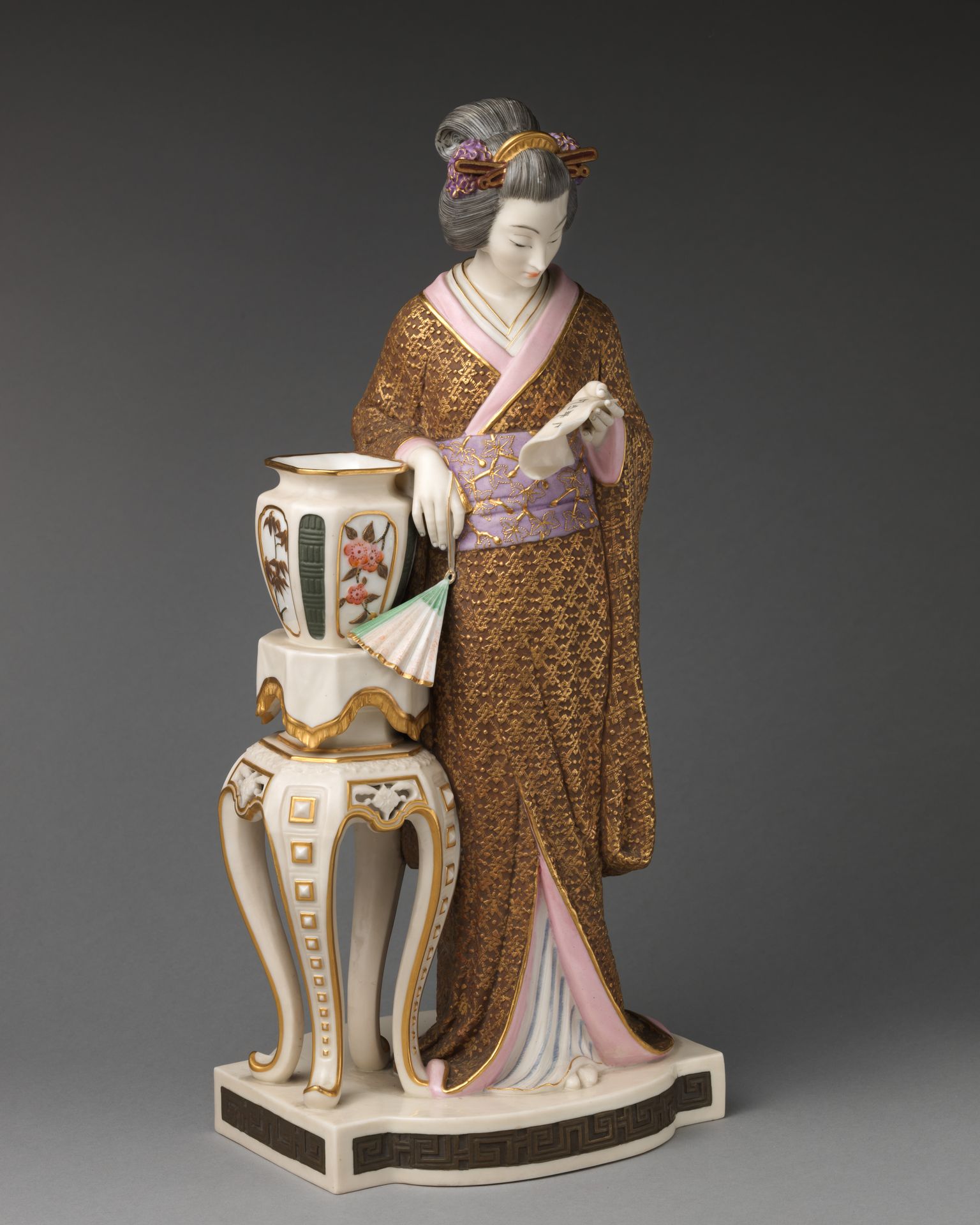 Figure of Japanese woman by James Hadley
