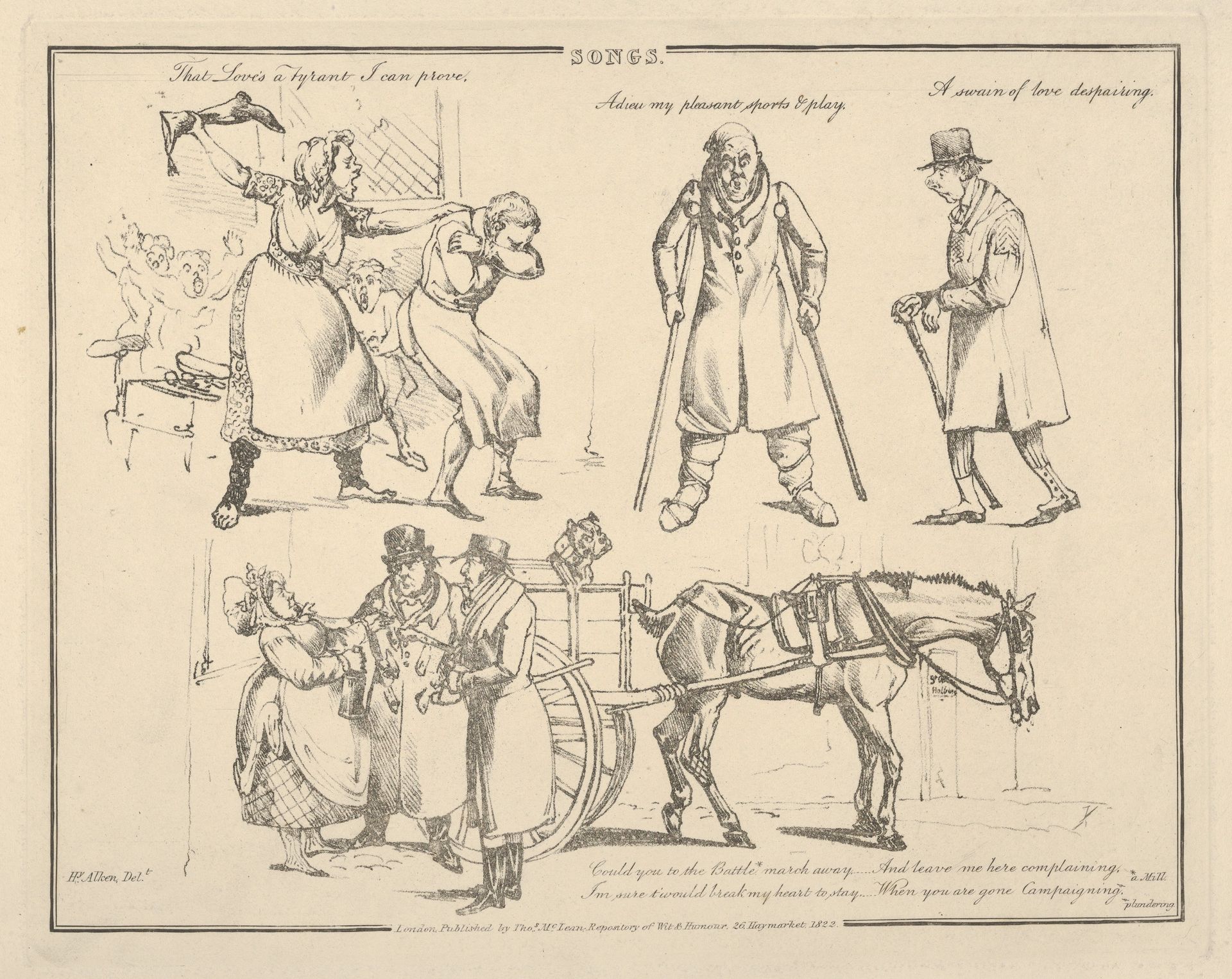 Songs: "That Love's a Tyrant I can prove..." by Henry Thomas Alken