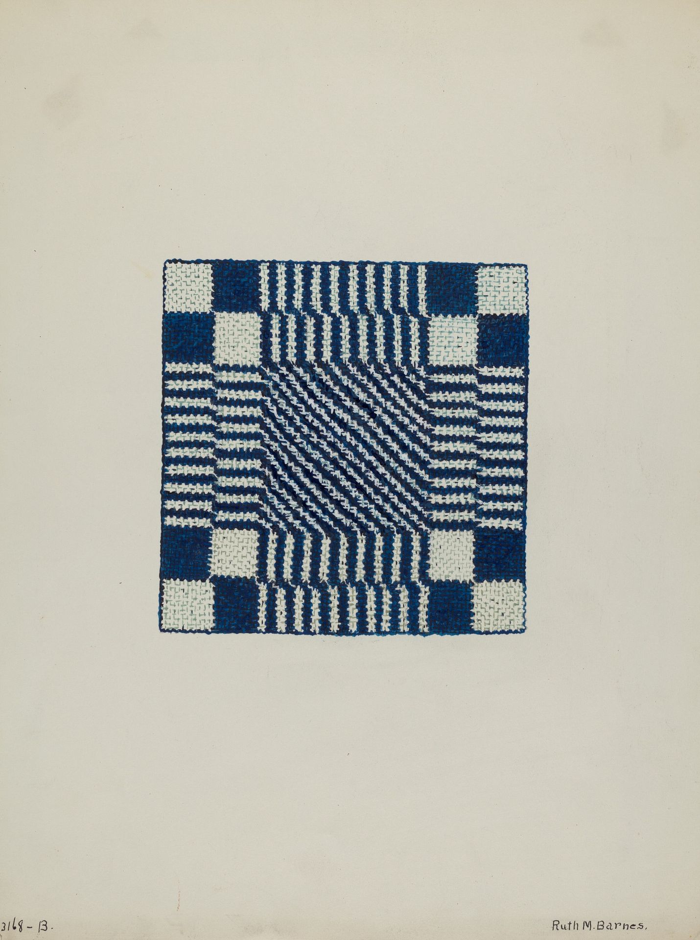 Coverlet (Section of) by Barnes