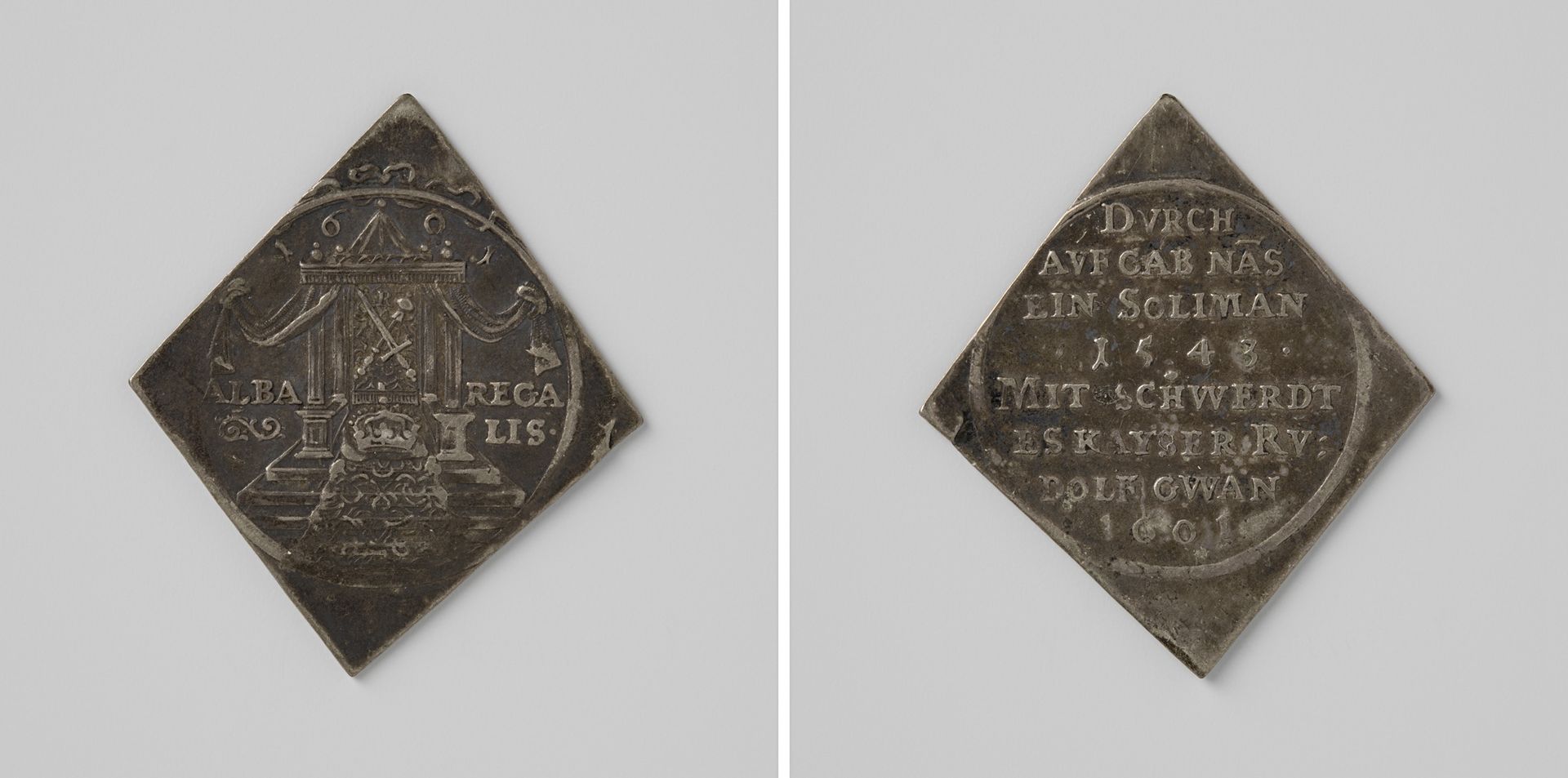 Inname van Stuhl-Weissenbruck door keizer Rudolf II by Anonymous
